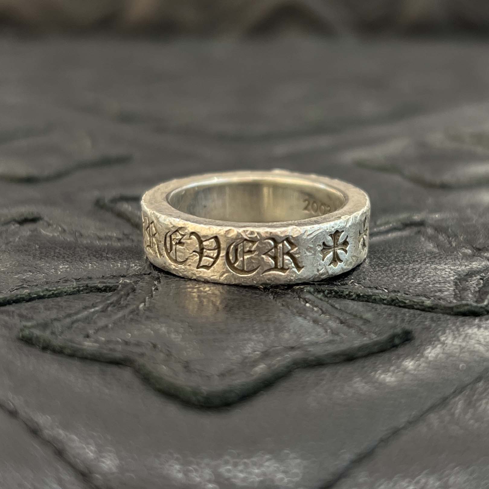 買蔵 CHROME HEARTS クロムハーツ スペーサー リング 約23.5号 指輪 SV925 シルバー メンズ レディース 買蔵 CHROME HEARTS クロムハーツ スペーサー リング 6mm アフター