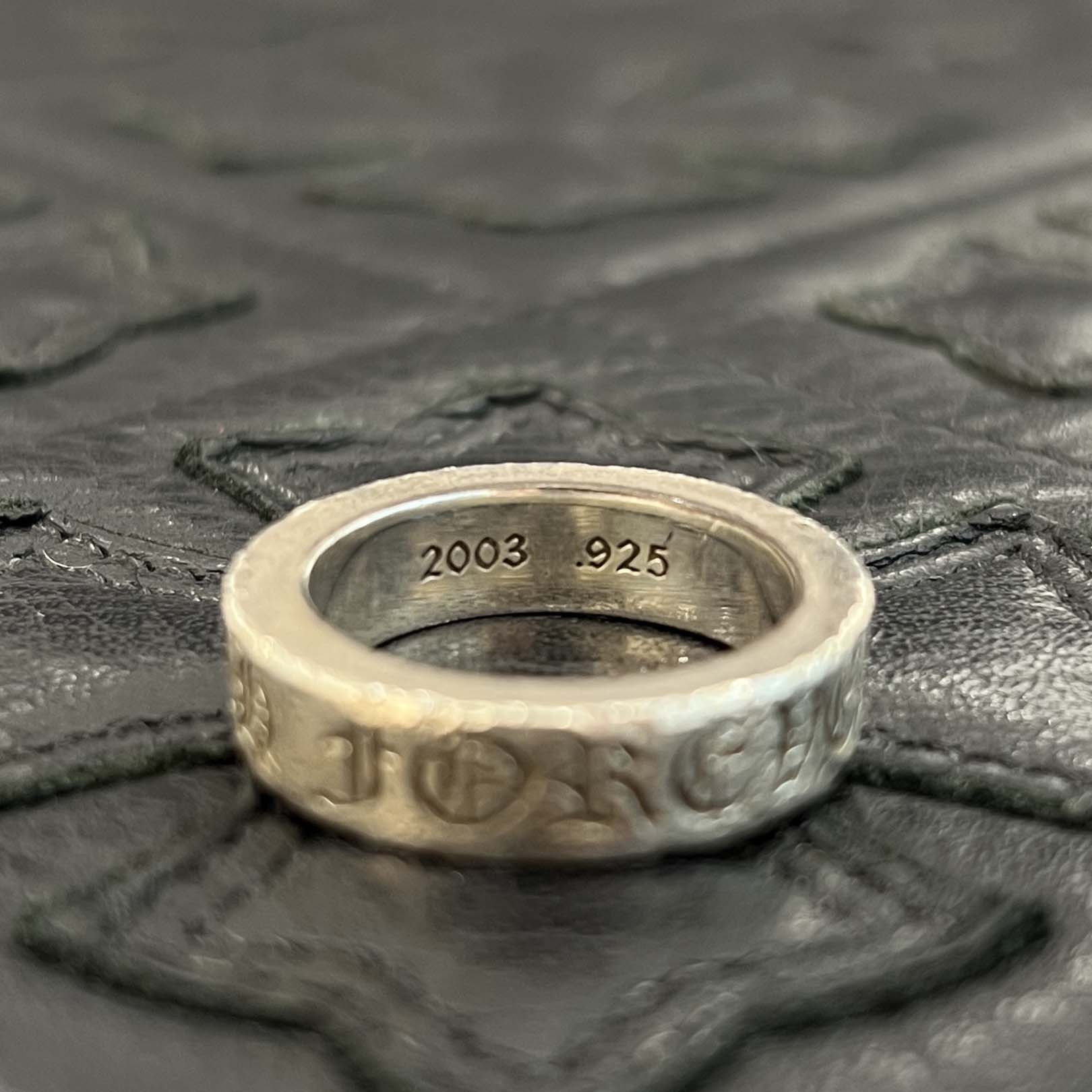 CHROME HEARTS 6mm SPACER FOREVER Ring Size 18号 クロムハーツ 6mm スペーサー フォーエバー リング サイズ18号