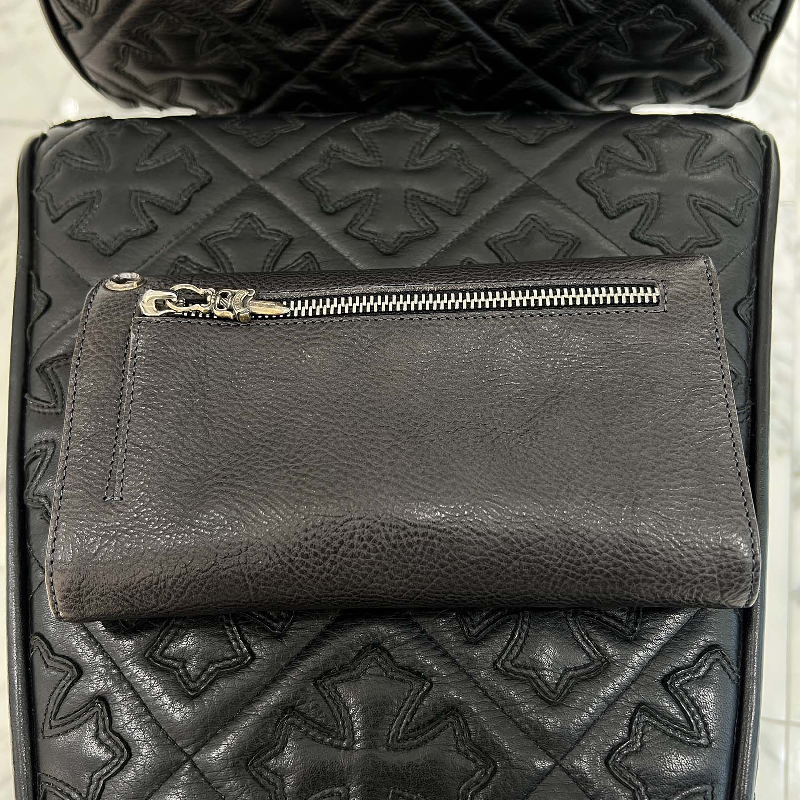 CHROME HEARTS Wave BS Flare Ball Wallet クロムハーツ ウェーブ BSフレアボール ウォレット