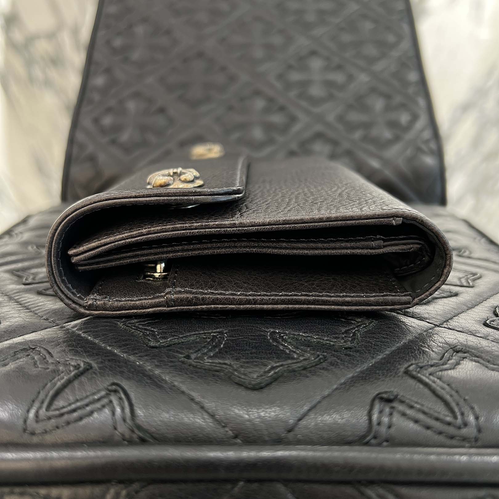CHROME HEARTS Wave BS Flare Ball Wallet クロムハーツ ウェーブ BSフレアボール ウォレット