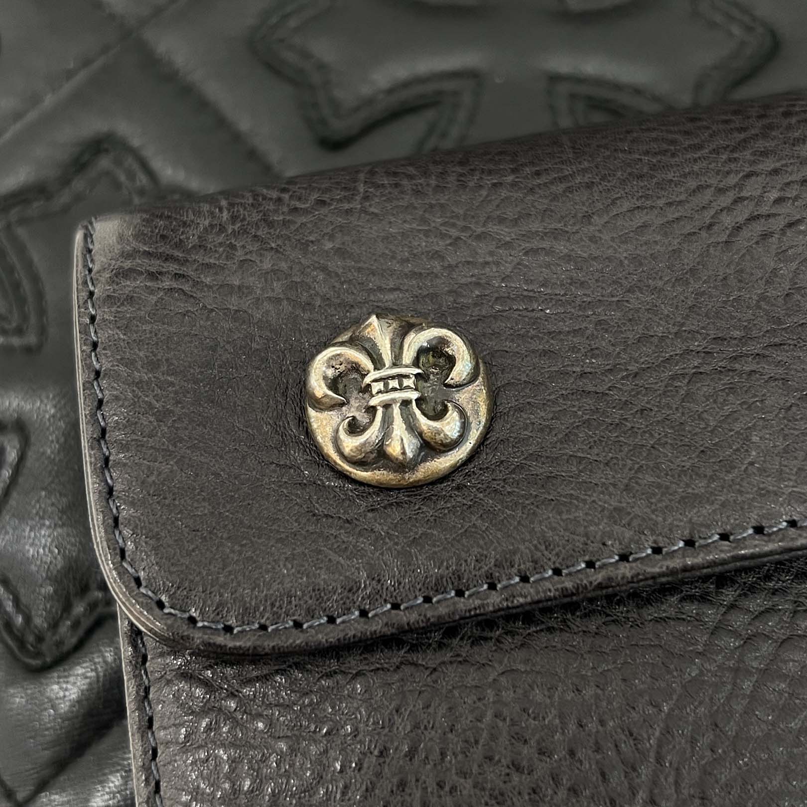 CHROME HEARTS Wave BS Flare Ball Wallet クロムハーツ ウェーブ BSフレアボール ウォレット