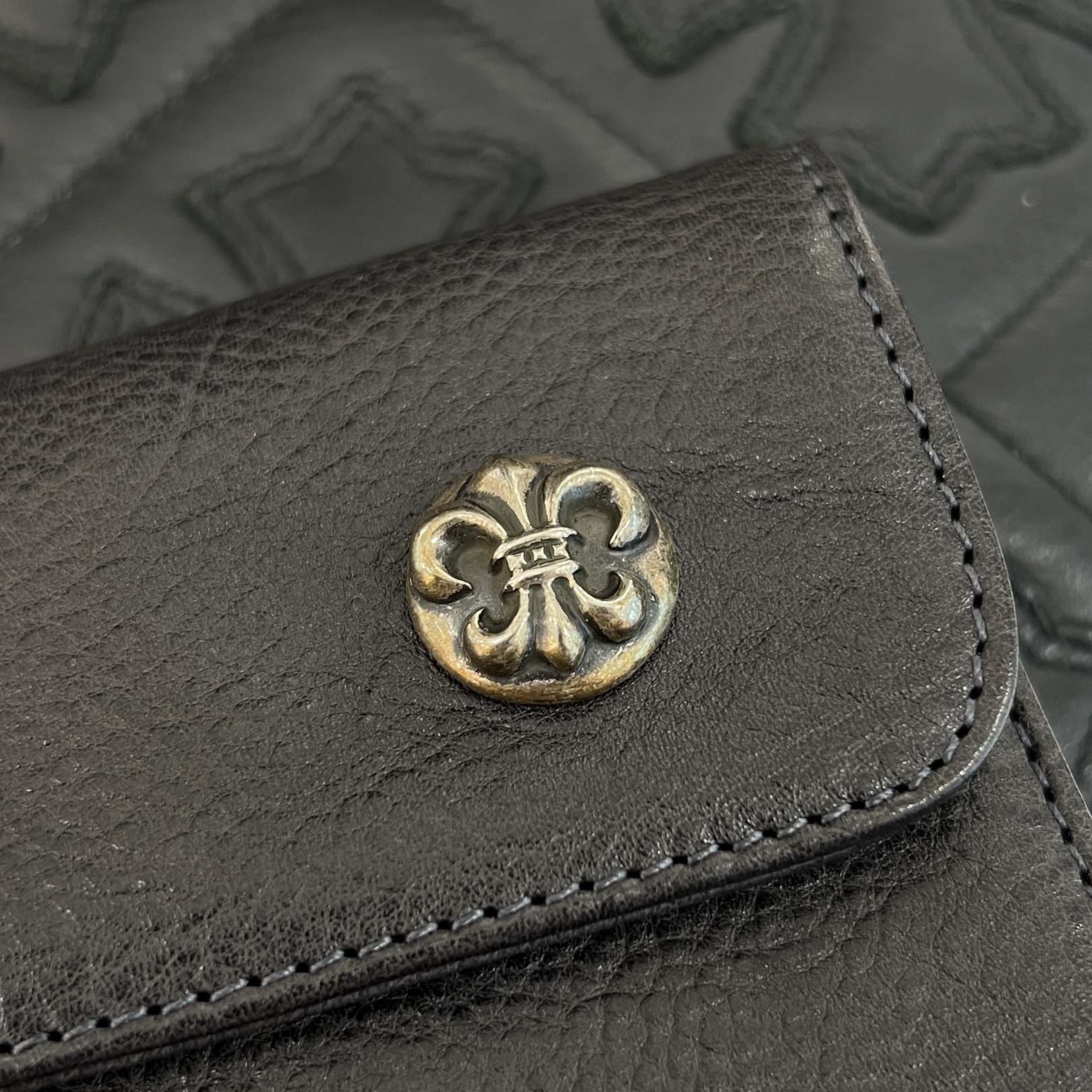 CHROME HEARTS Wave BS Flare Ball Wallet クロムハーツ ウェーブ BSフレアボール ウォレット