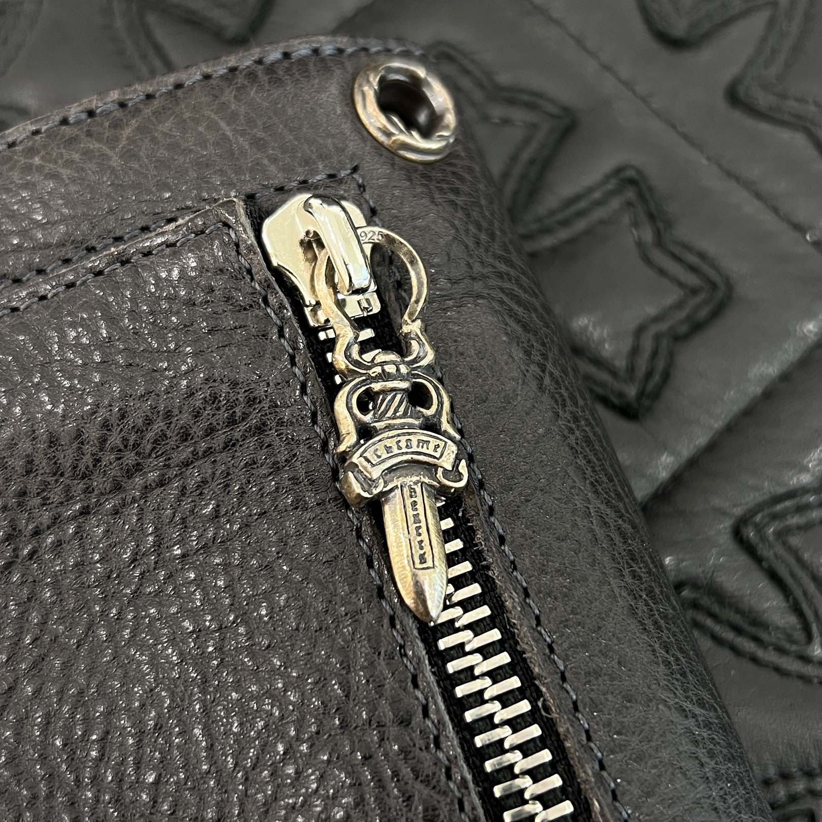 CHROME HEARTS Wave BS Flare Ball Wallet クロムハーツ ウェーブ BSフレアボール ウォレット