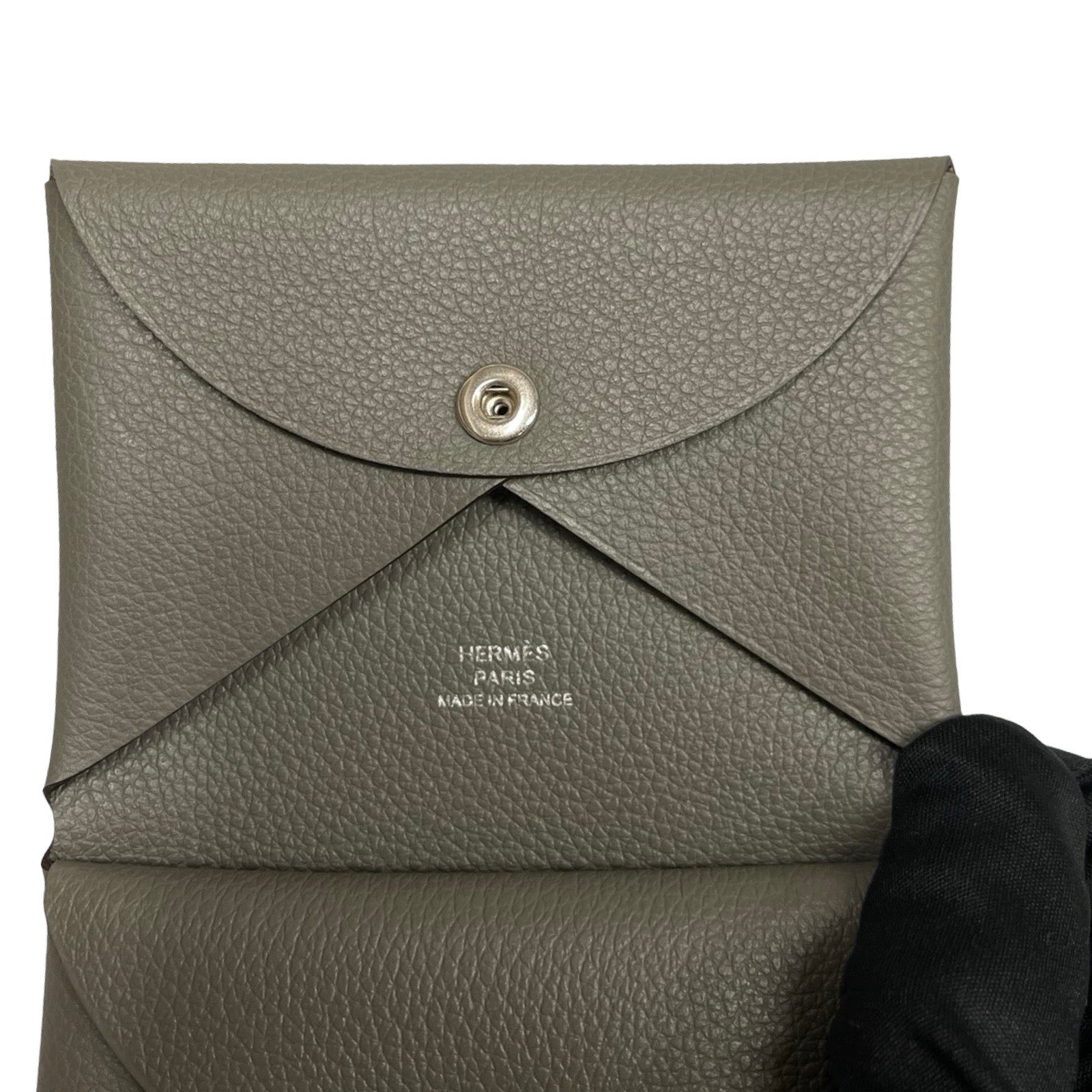 HERMES 2021AW Calvi Duo Card Case H044164CK37