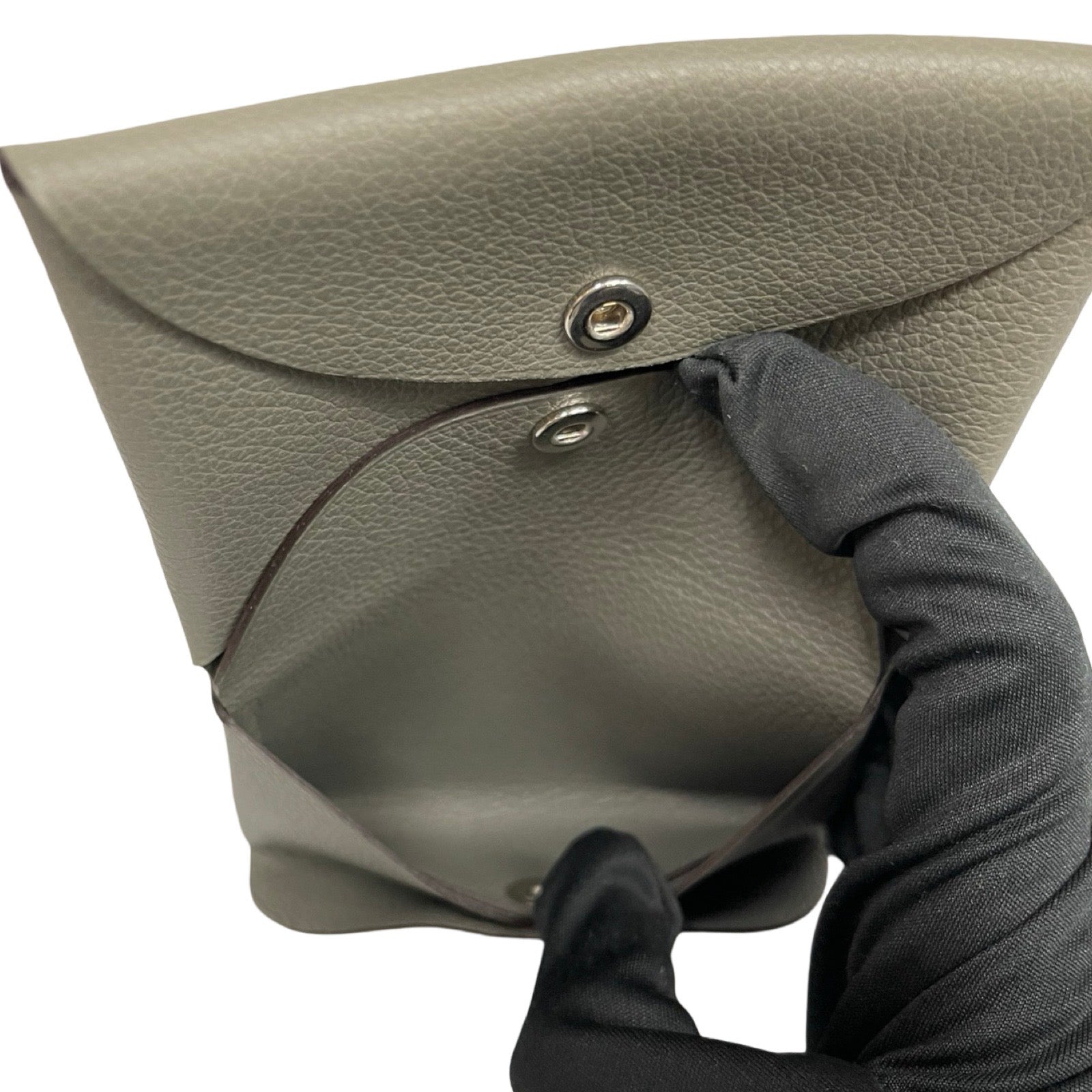 HERMES 2021AW Calvi Duo Card Case H044164CK37