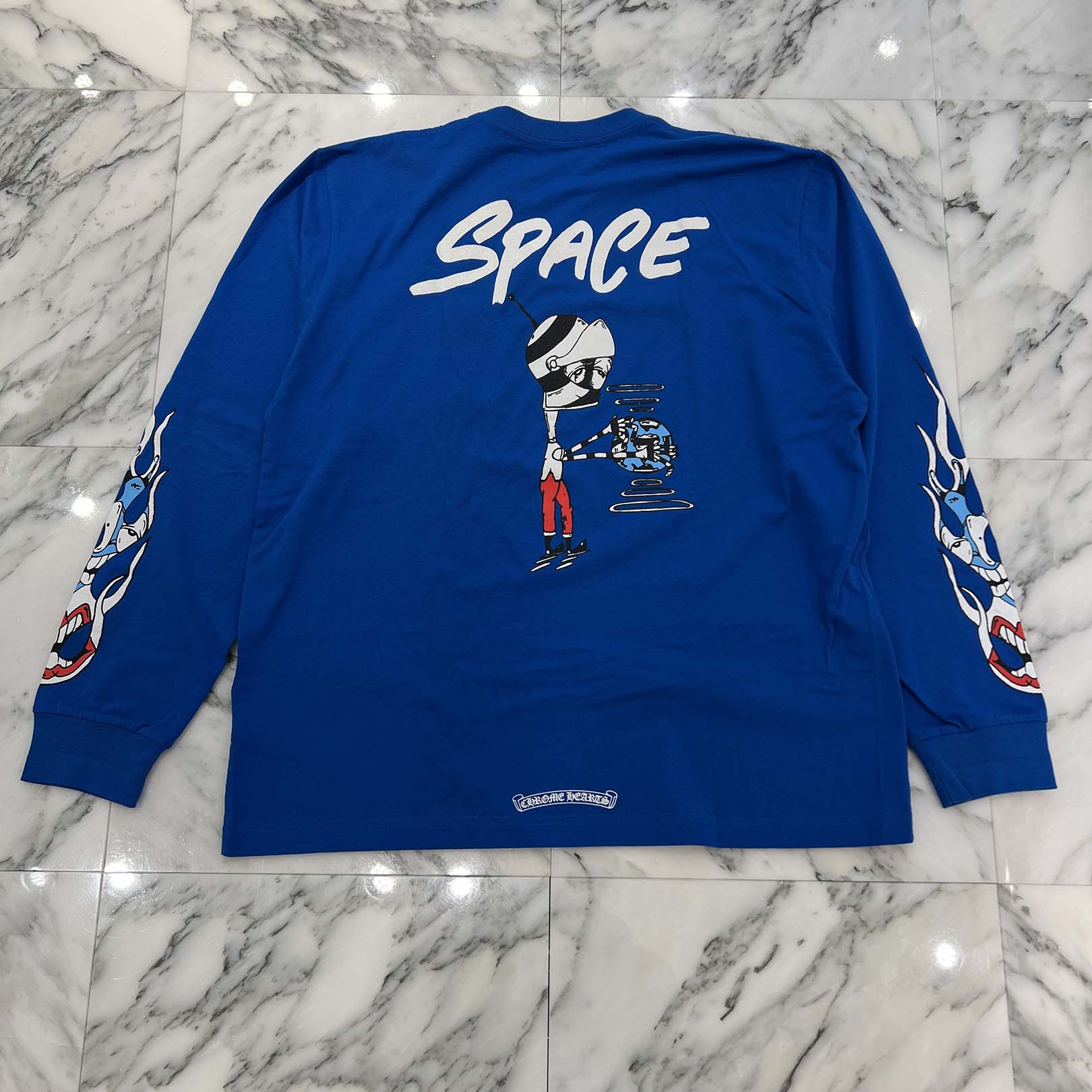 CHROME HEARTS × MATTY BOY 2020SS PPO SPACE Long Sleeve Tee Size XXL クロムハーツ × マッティボーイ プロ スペース ロングスリーブTシャツ サイズXXL