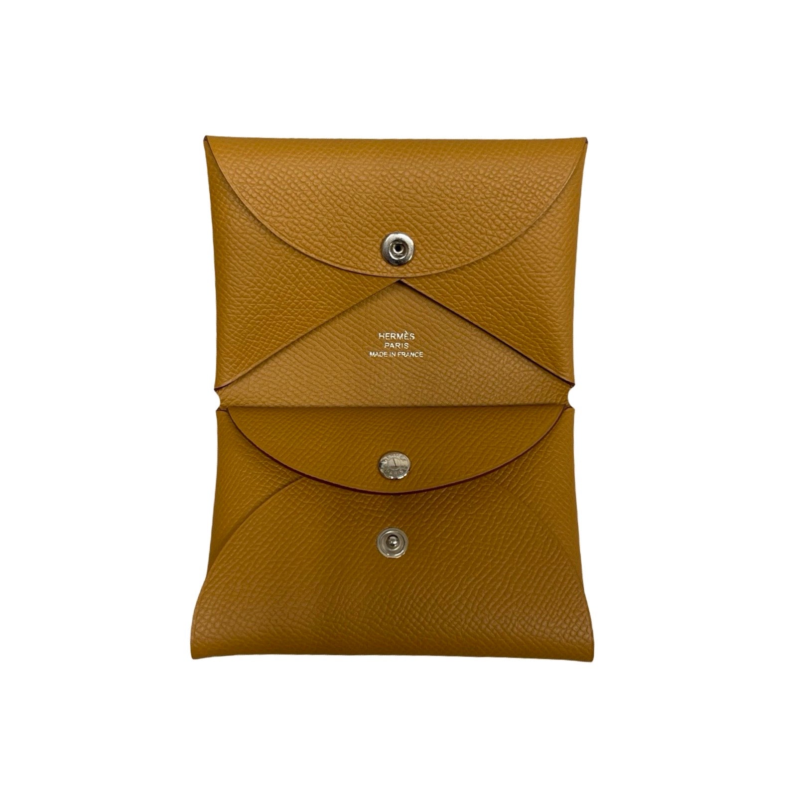 HERMES 2021AW Calvi Duo Card Case H044164CK37