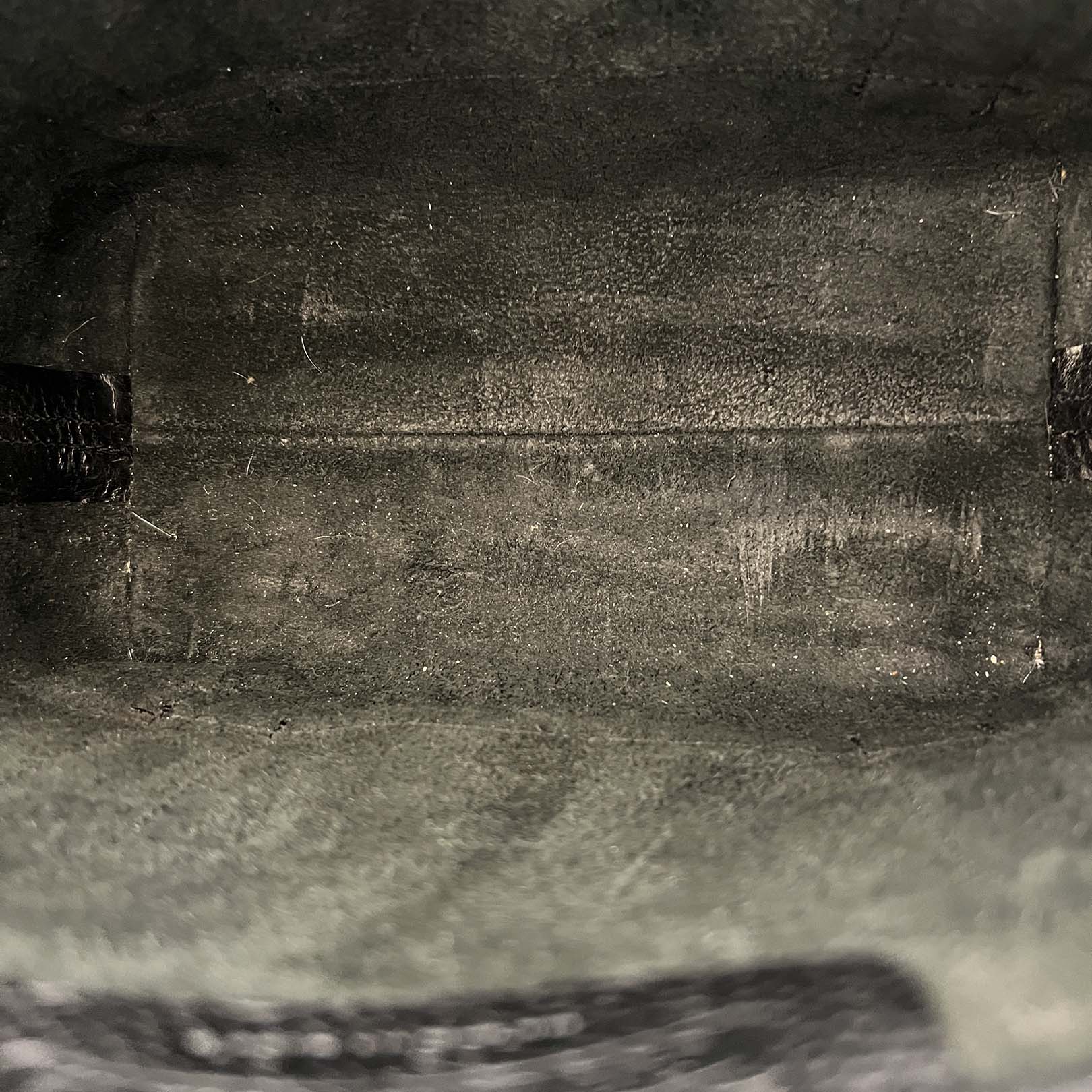 CHROME HEARTS Leather Tote Mini Bag クロムハーツ レザー トート ミニ バッグ