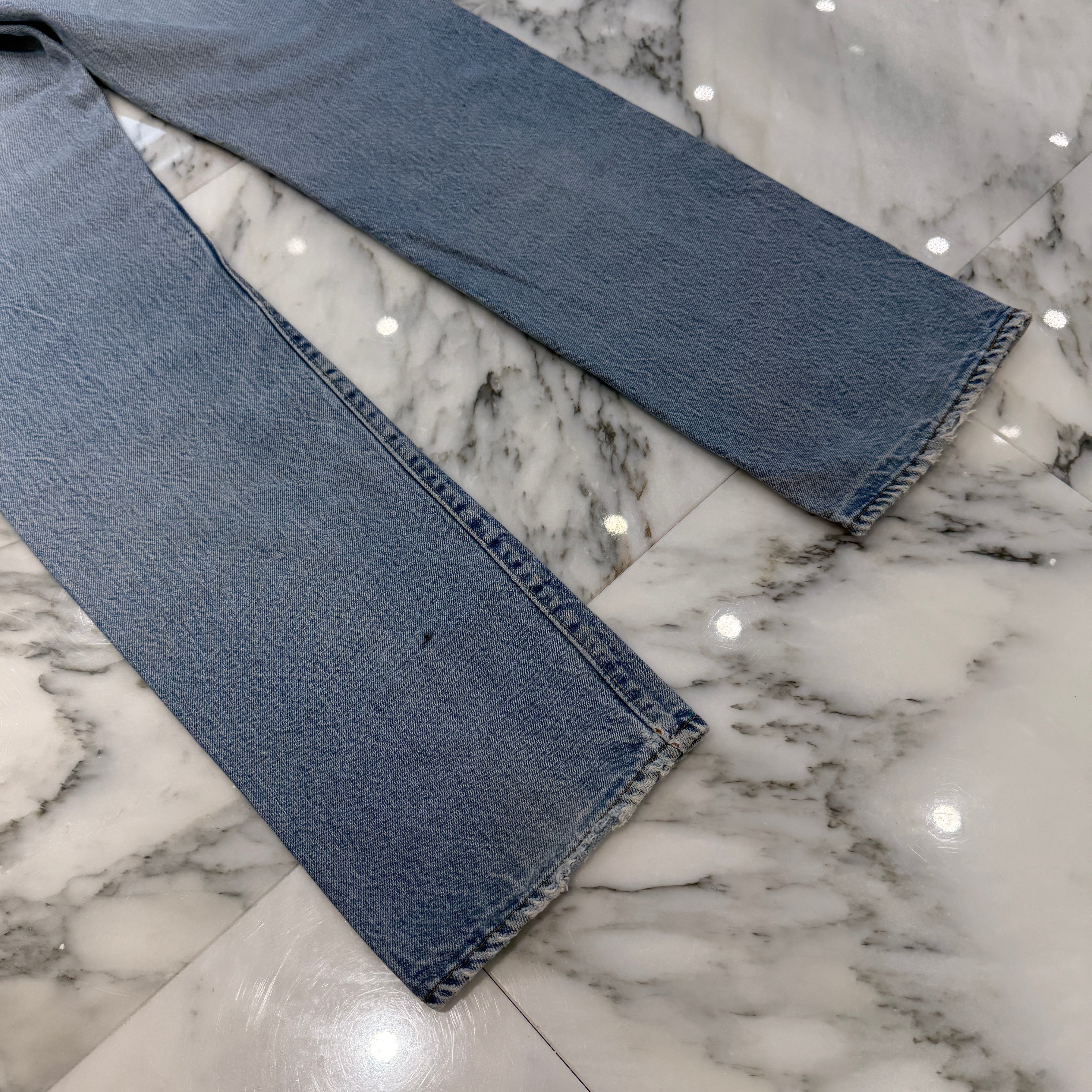 CHROME HEARTS × Levi's Body VNTG Cross Ball Button Denim Pants Size 28 クロムハーツ × リーバイスボディ ヴィンテージ クロスボールボタン デニムパンツ サイズ28