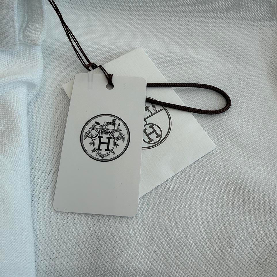 HERMES 2025AW H Embroidered Logo Polo Shirt Size L エルメス H刺繡ロゴ ポロシャツ サイズL