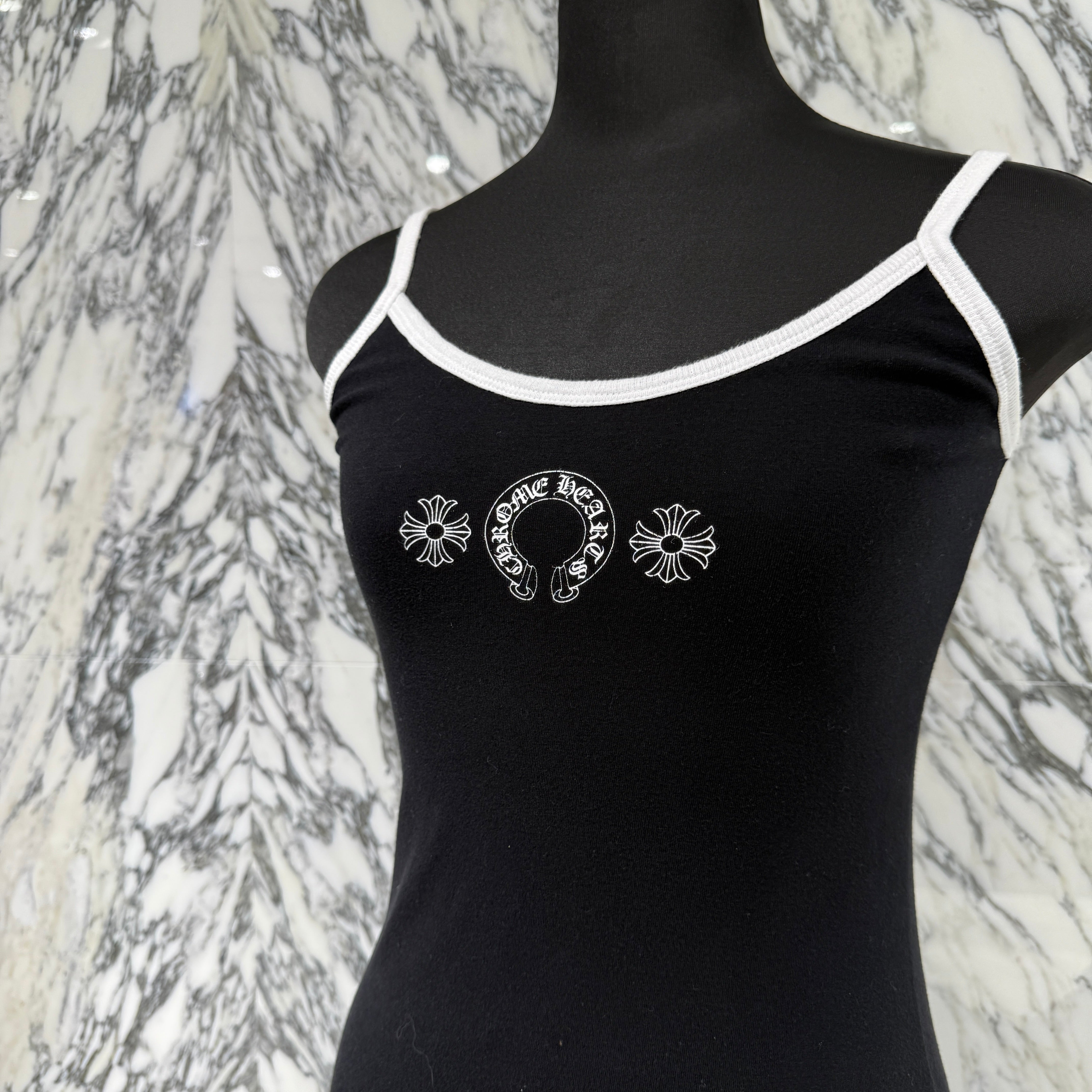 CHROME HEARTS Horseshoe Camisole Top Size S クロムハーツ ホース