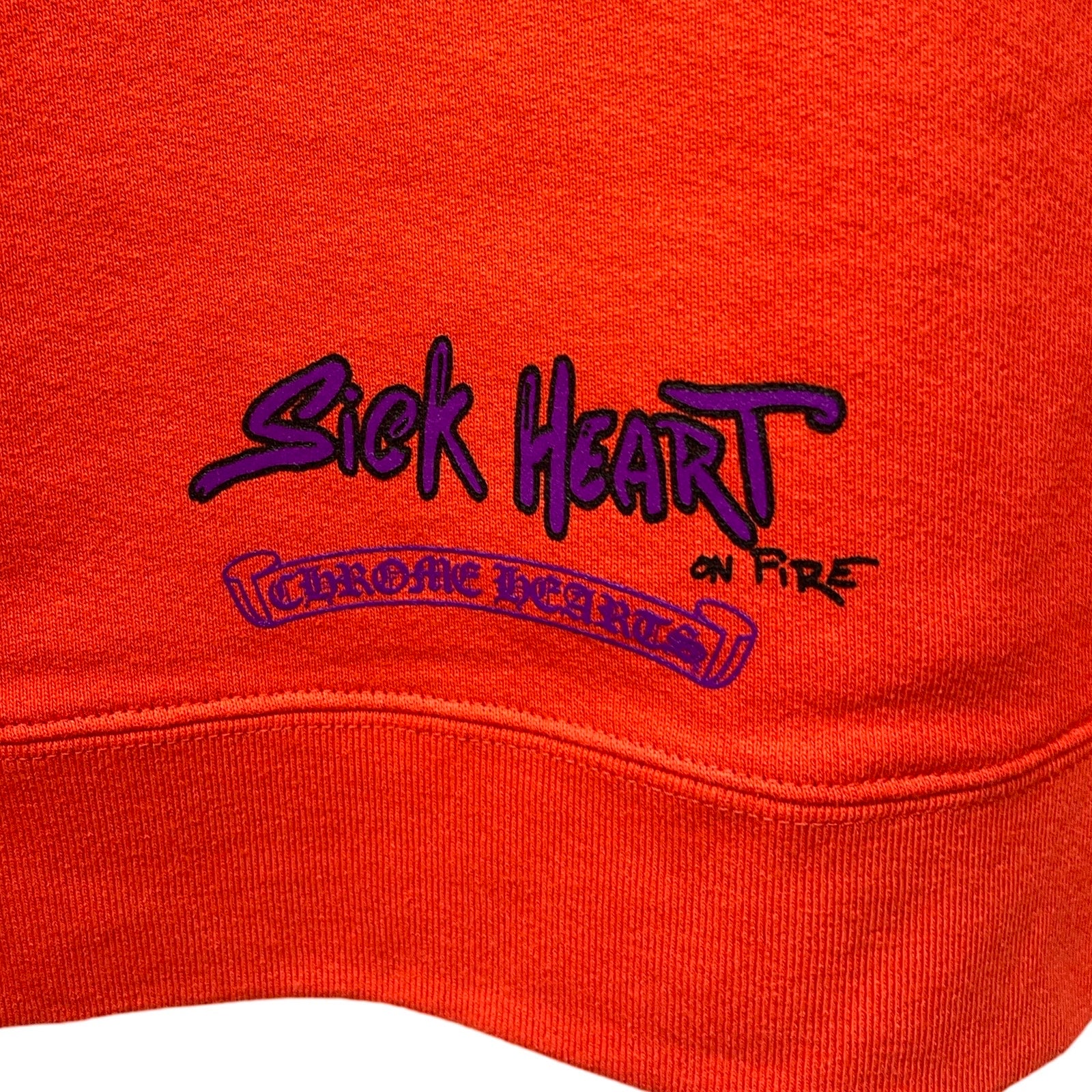 CHROME HEARTS×MATTY BOY 2023SS Sadistic Lipstick Pullover Hoodie Size S