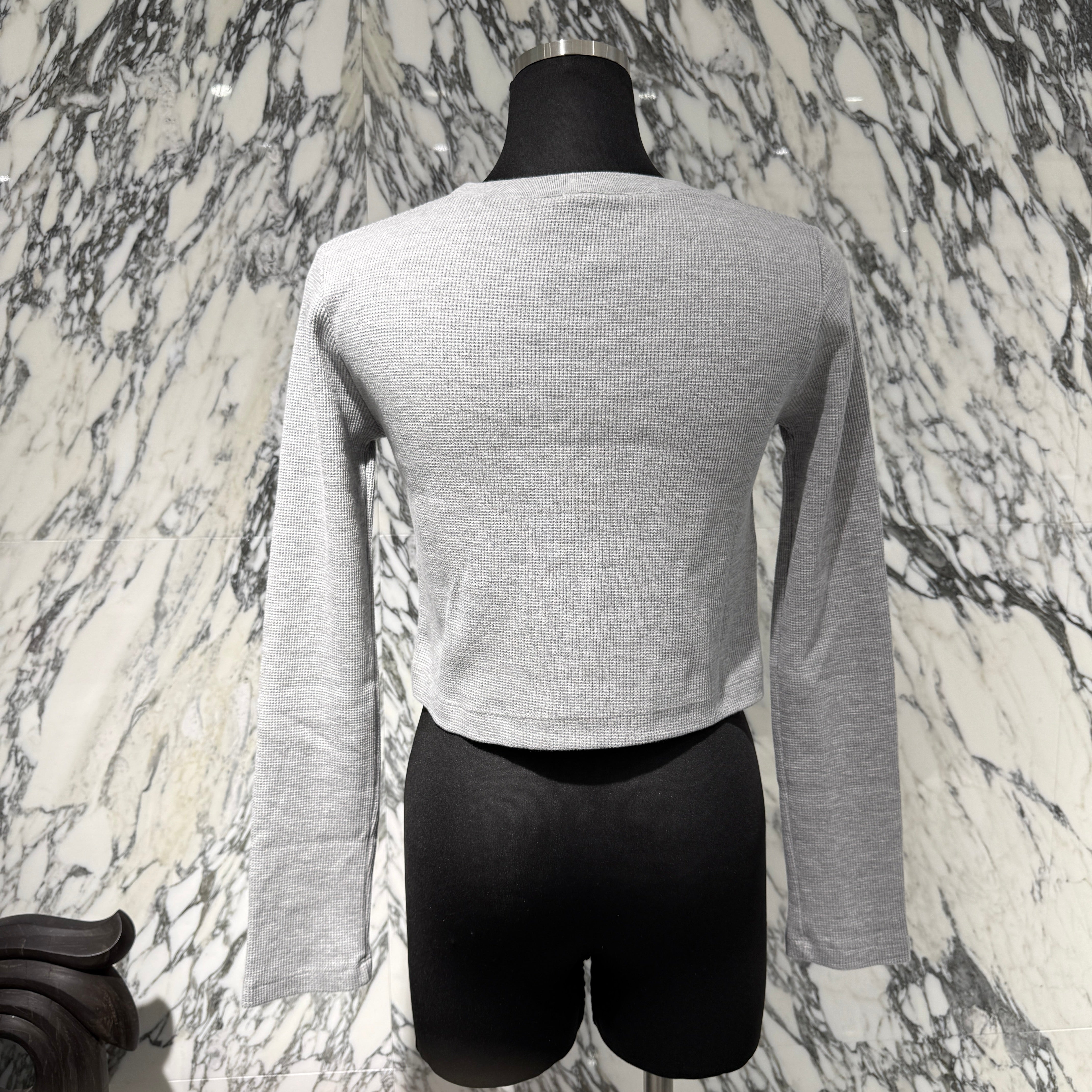 CHROME HEARTS Y NOT CH Embroidery Thermal Long Sleeve Tee Size S クロムハーツ ワイノット CH刺繍 サーマル ロングスリーブTシャツ サイズS