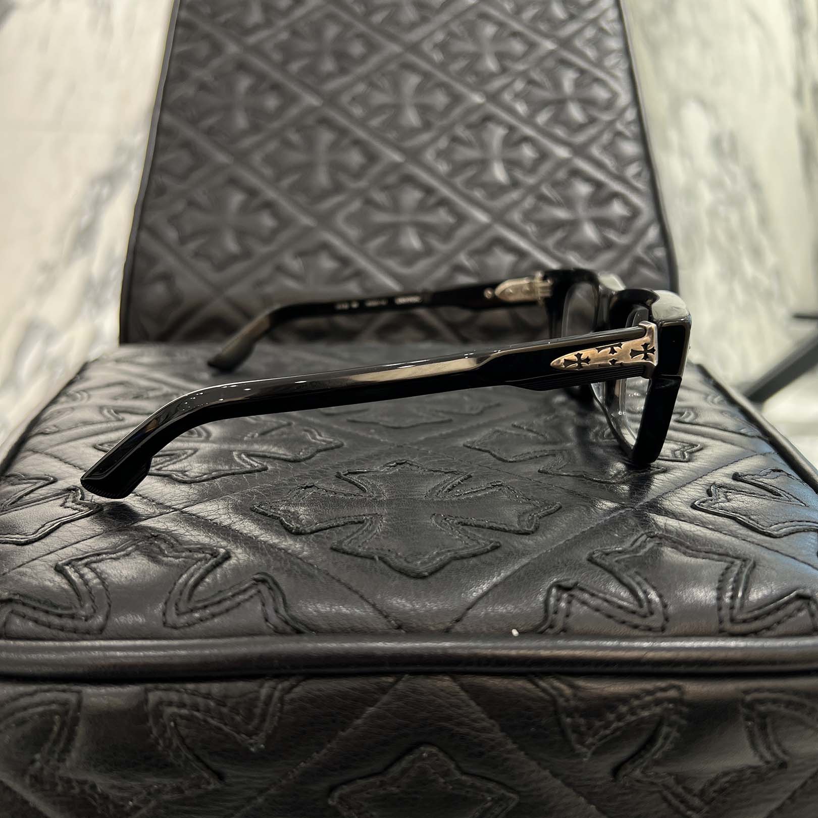 CHROME HEARTS CRYPDIC Sunglasses Size 51□22-142 クロムハーツ クリプディック サングラス サイズ51□22-142