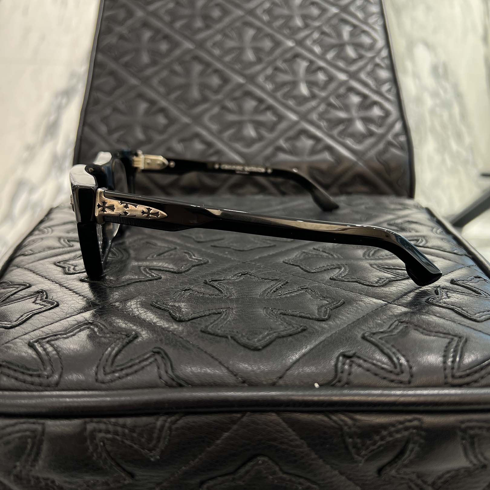 CHROME HEARTS CRYPDIC Sunglasses Size 51□22-142 クロムハーツ クリプディック サングラス サイズ51□22-142