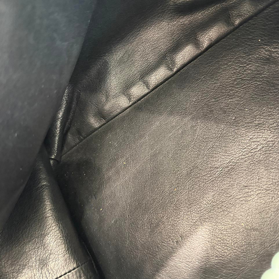 CHROME HEARTS Shaving Leather Pouch Bag  クロムハーツ シェービング レザー ポーチ バッグ