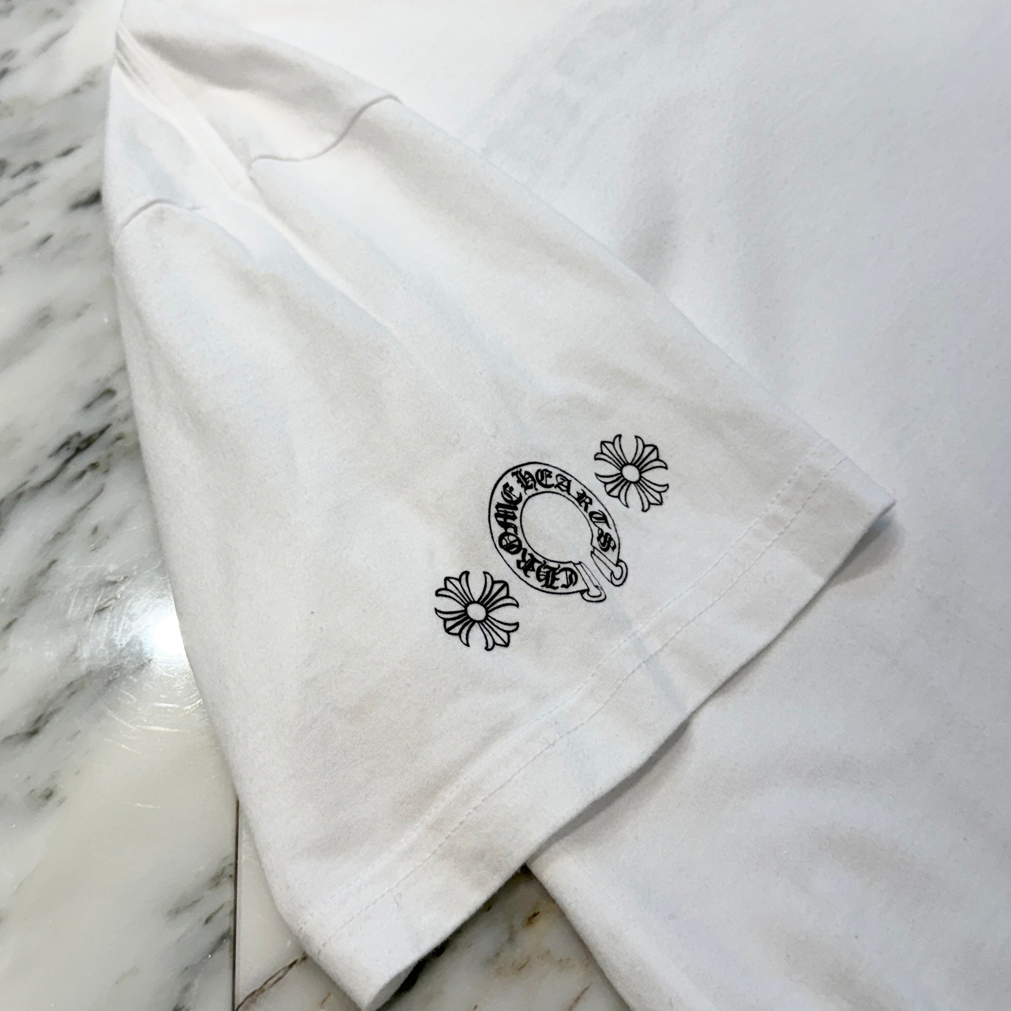 CHROME HEARTS MLTCOL CEM CRS Tee Size L クロムハーツ マルチカラー セメタリークロス Tシャツ サイズL