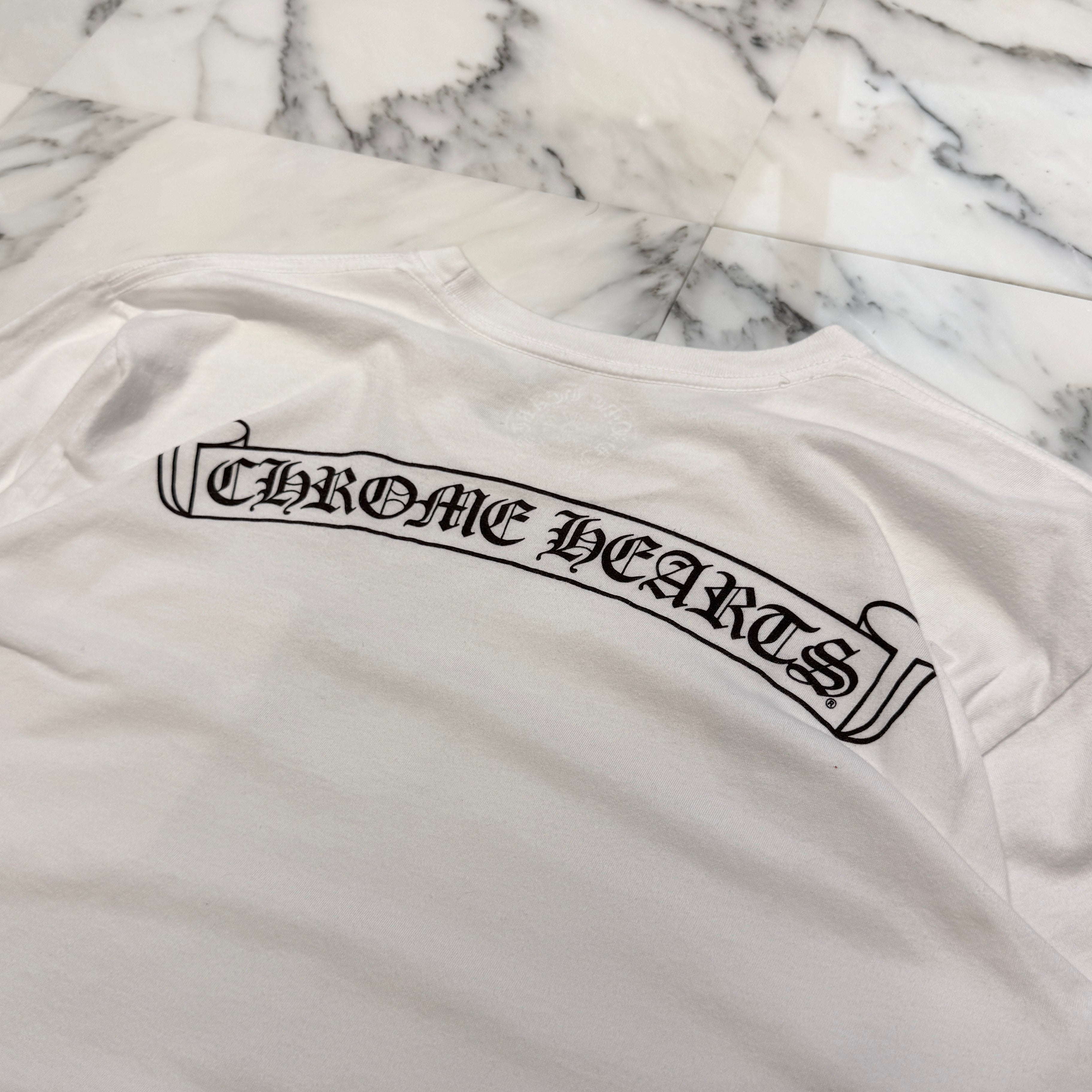 CHROME HEARTS MLTCOL CEM CRS Tee Size L クロムハーツ マルチカラー セメタリークロス Tシャツ サイズL