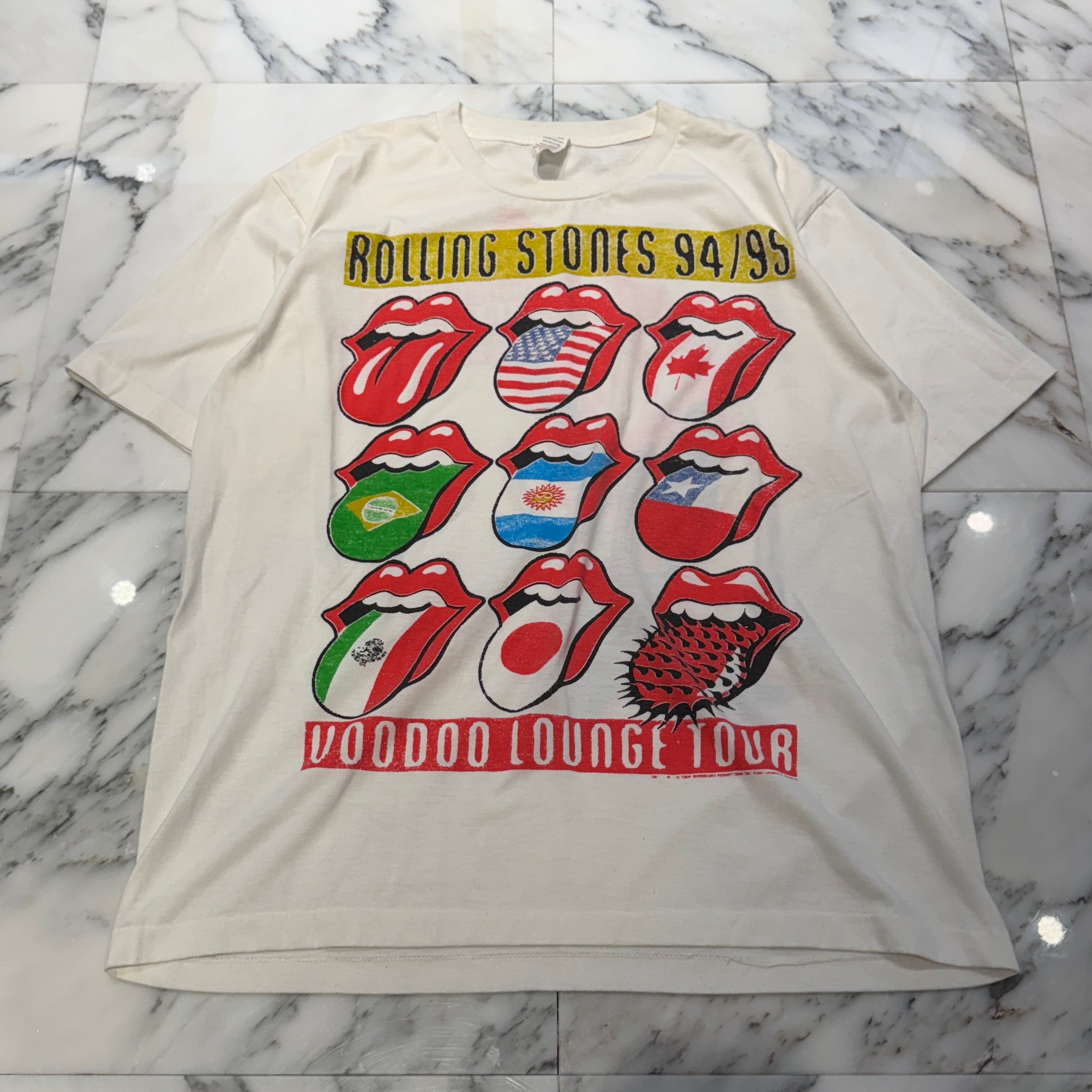 Vintage 90's The Rolling Stones 1994-1995 VOODOO LOUNGE