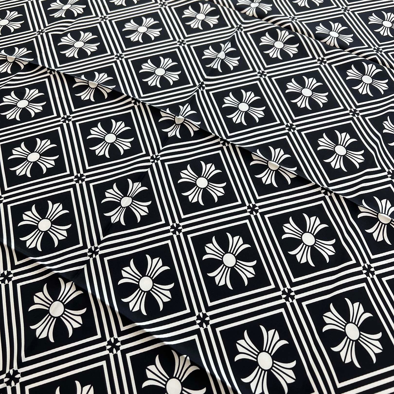 CHROME HEARTS CH Plus Print Silk Scarf クロムハーツ CHプラスプリントシルクスカーフ