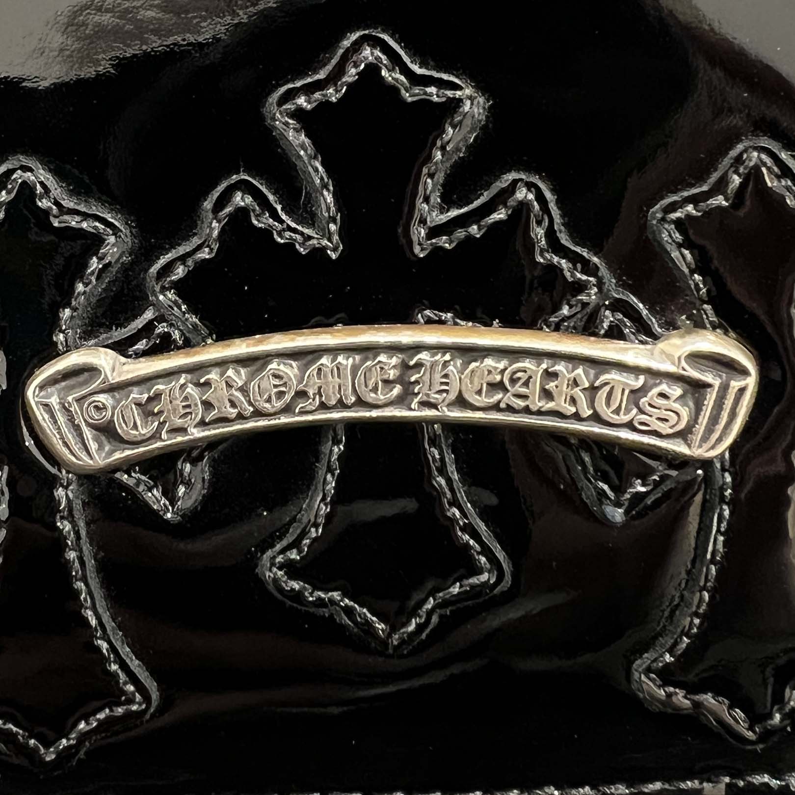 CHROME HEARTS The Night Patent Leather Hand Bag クロムハーツ ザ・ナイト パテントレザー ハンドバッグ