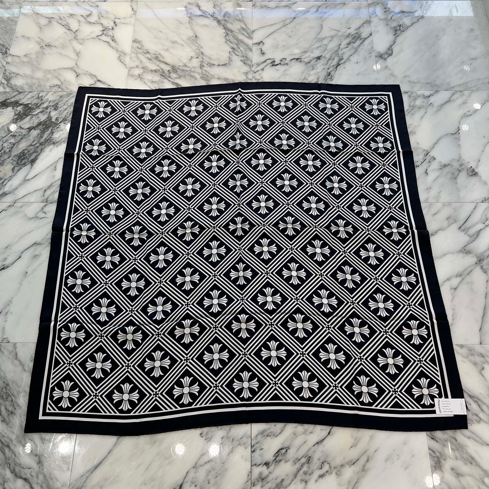 CHROME HEARTS CH Plus Print Silk Scarf クロムハーツ CHプラスプリントシルクスカーフ