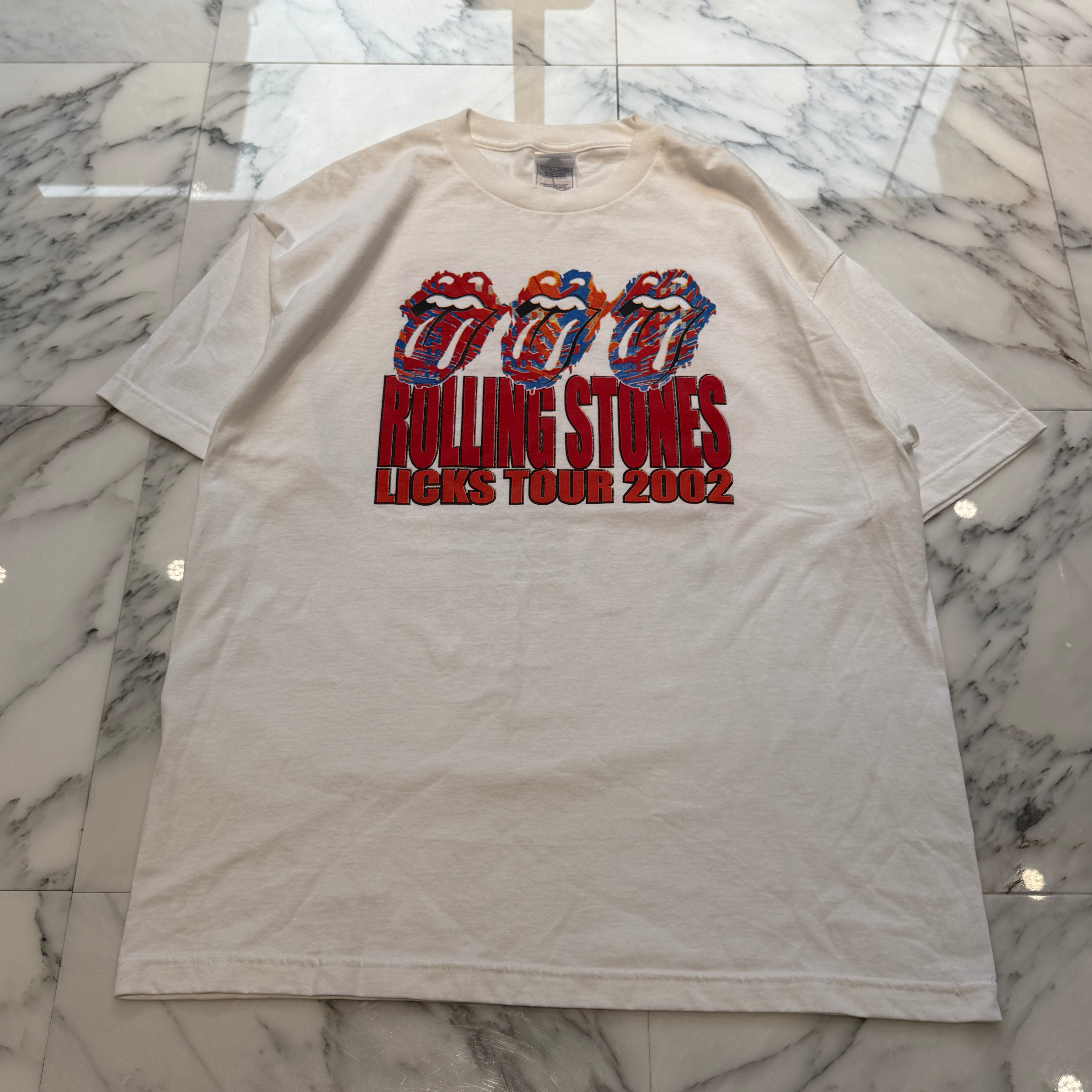 Vintage 00's The Rolling Stones LICKS TOUR 2002 Lip & Tounge ALSTYLE APPAREL S/S Tee Size XL 00's ローリング・ストーンズ リクスツアー 2002 リップ＆タン アルスタイルアパレル社製 Tシャツ サイズXL