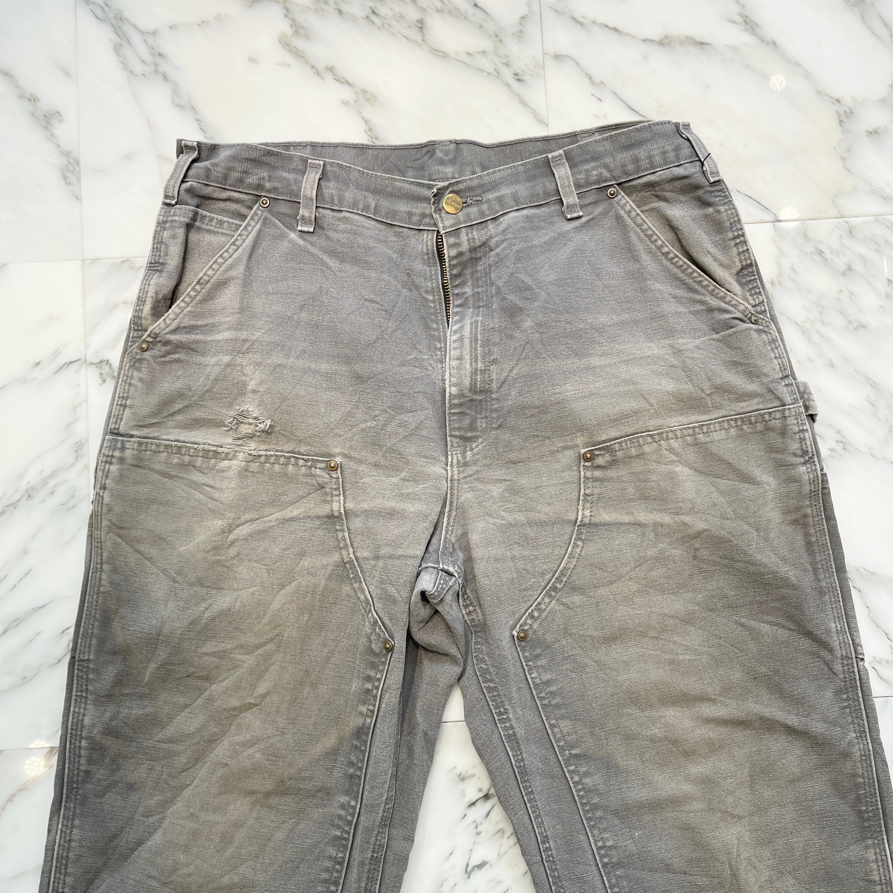 Carhartt Double Knee Denim Painter Pants Size 36×34 カーハート