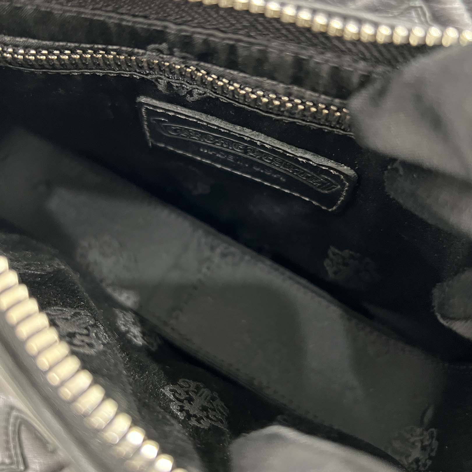 CHROME HEARTS The Night Leather Hand Bag クロムハーツ ザ・ナイト レザー ハンドバッグ