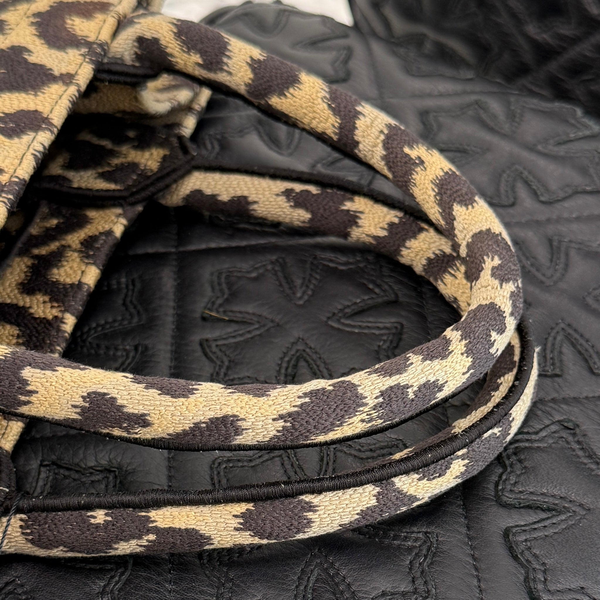 DIOR Leopard Book Tote Bag Small ディオール レオパード柄 ブックトートバッグ スモール