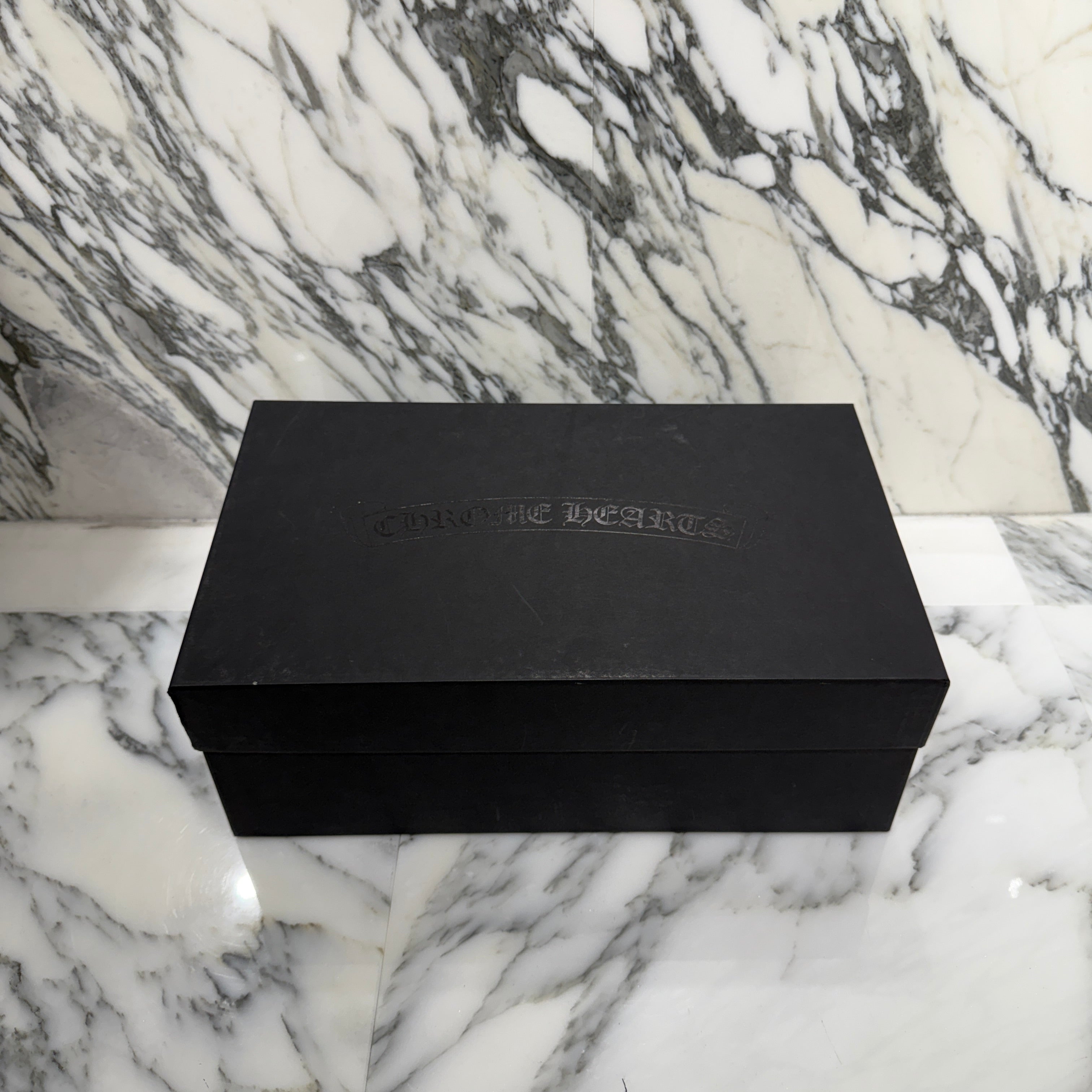 CHROME HEARTS CH Plus Leather Patch Dagger Slip On Size 39 クロムハーツ CHプラス レザーパッチ ダガー スリッポン サイズ39