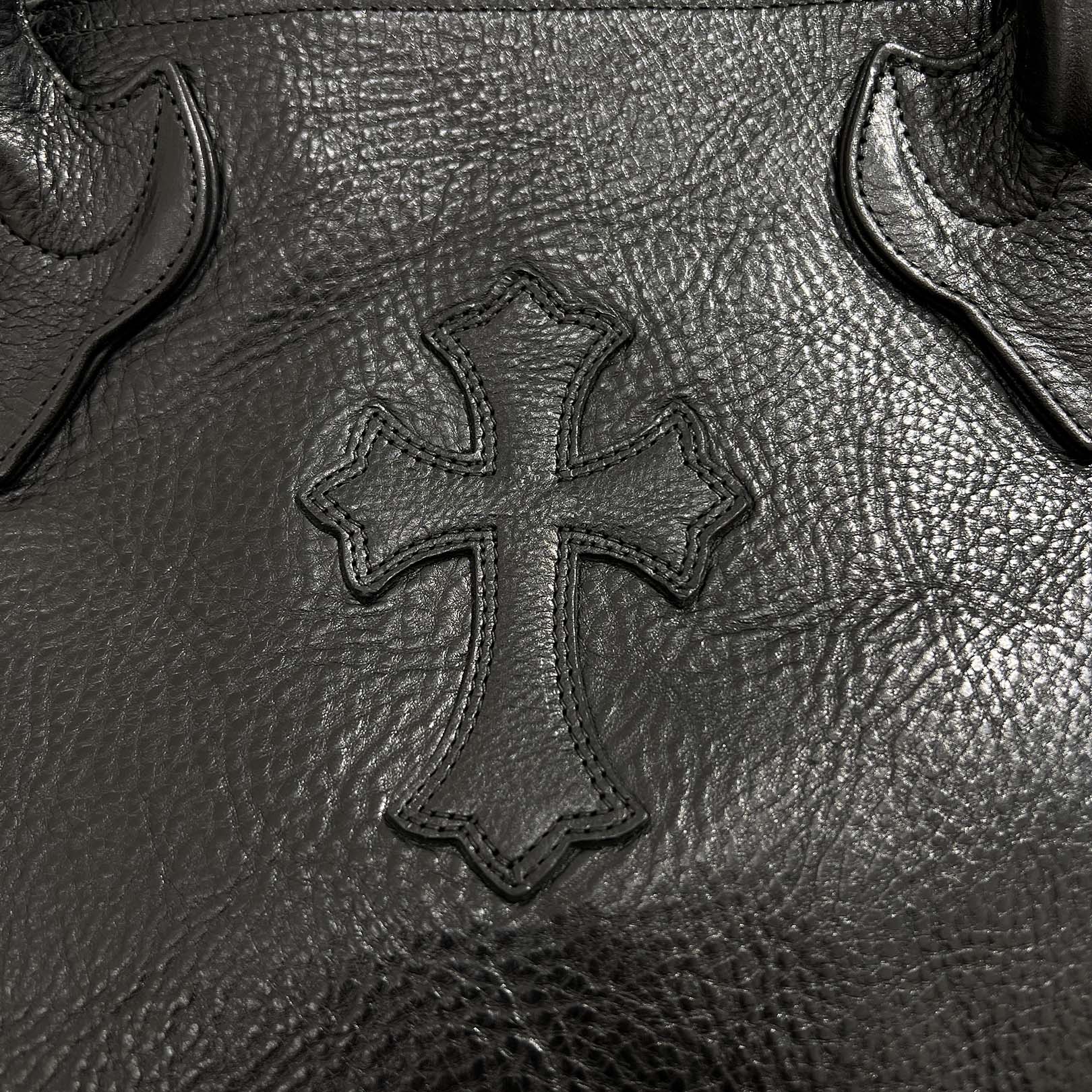CHROME HEARTS 1 Cross Leather Patch FS Tote Bag クロムハーツ 1クロス レザーパッチ FS トートバッグ