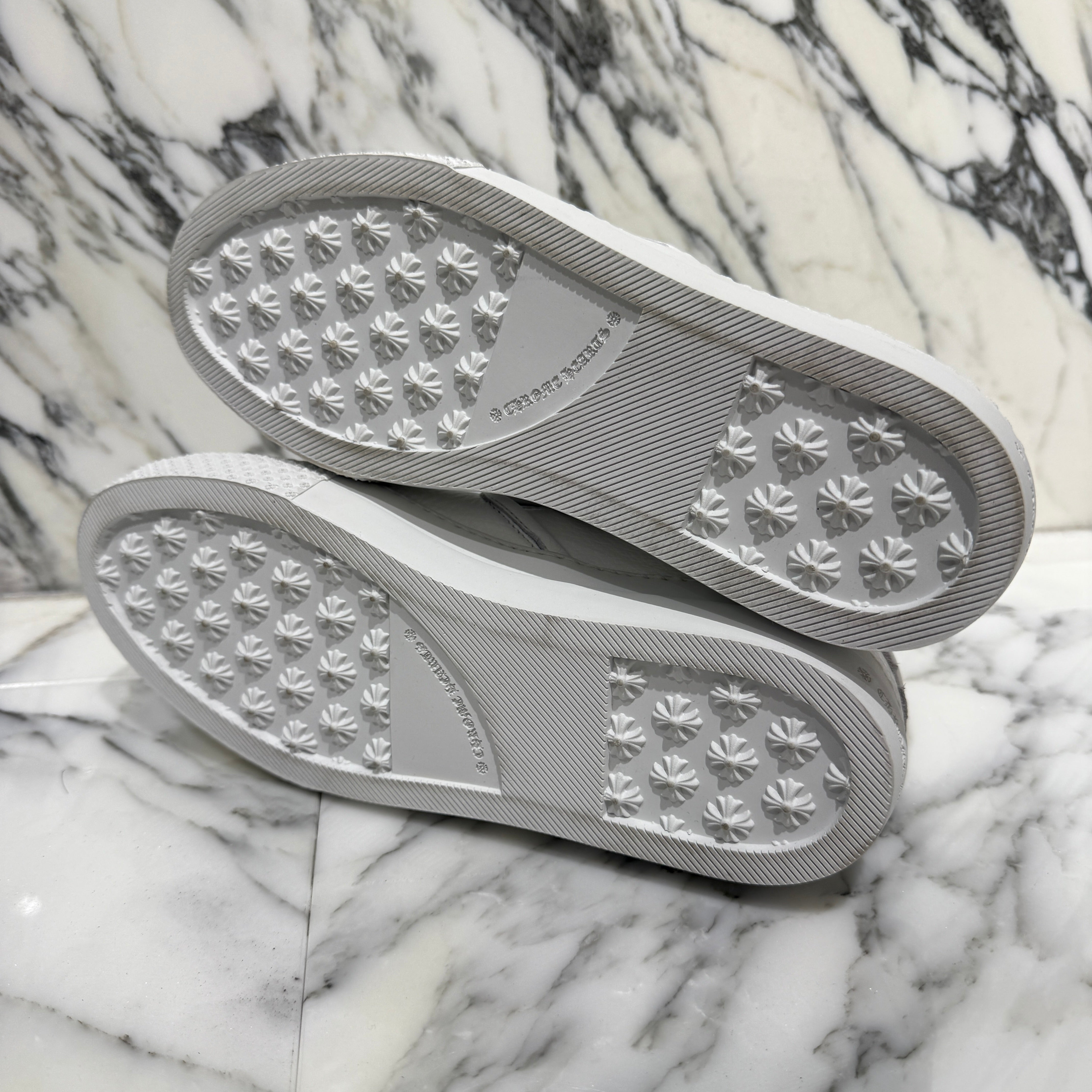 CHROME HEARTS CH Plus Leather Patch Dagger Slip On Size 39 クロムハーツ CHプラス レザーパッチ ダガー スリッポン サイズ39