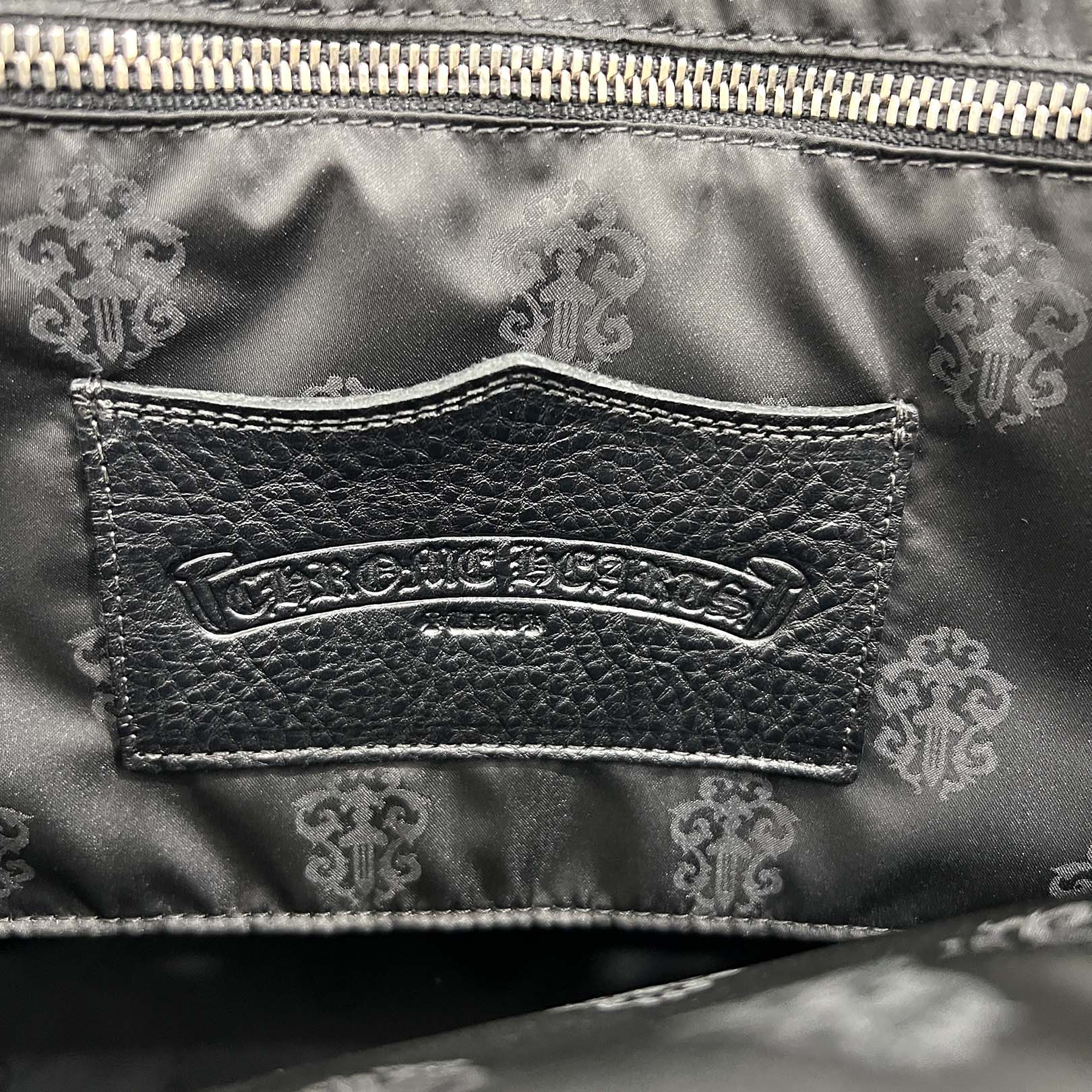 CHROME HEARTS 1 Cross Leather Patch FS Tote Bag クロムハーツ 1
