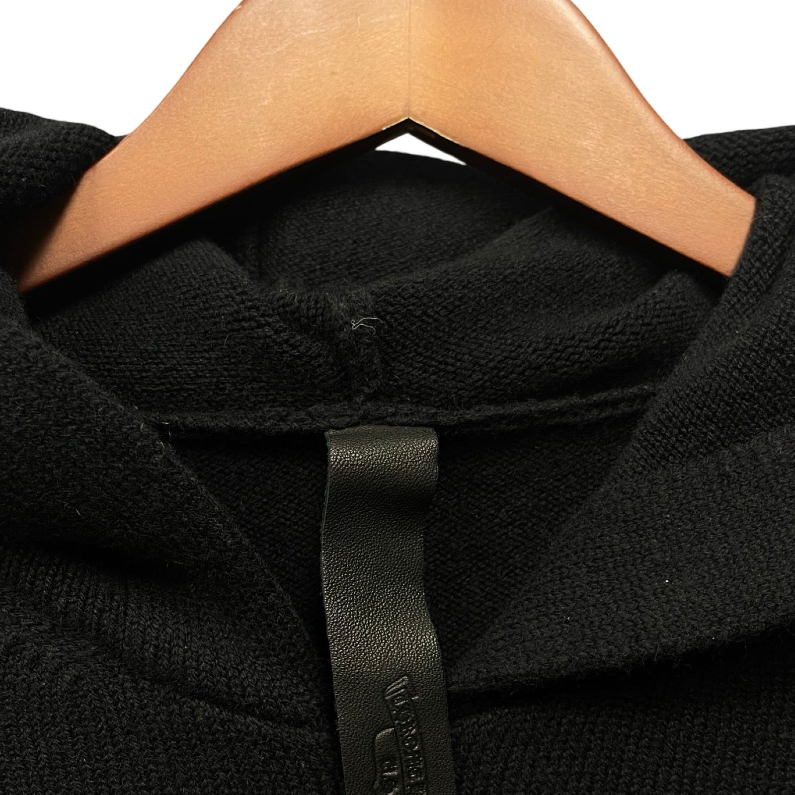 CHROME HEARTS King Taco 3 Cemetery Cross Cashmere Zip Up Hoodie Size L