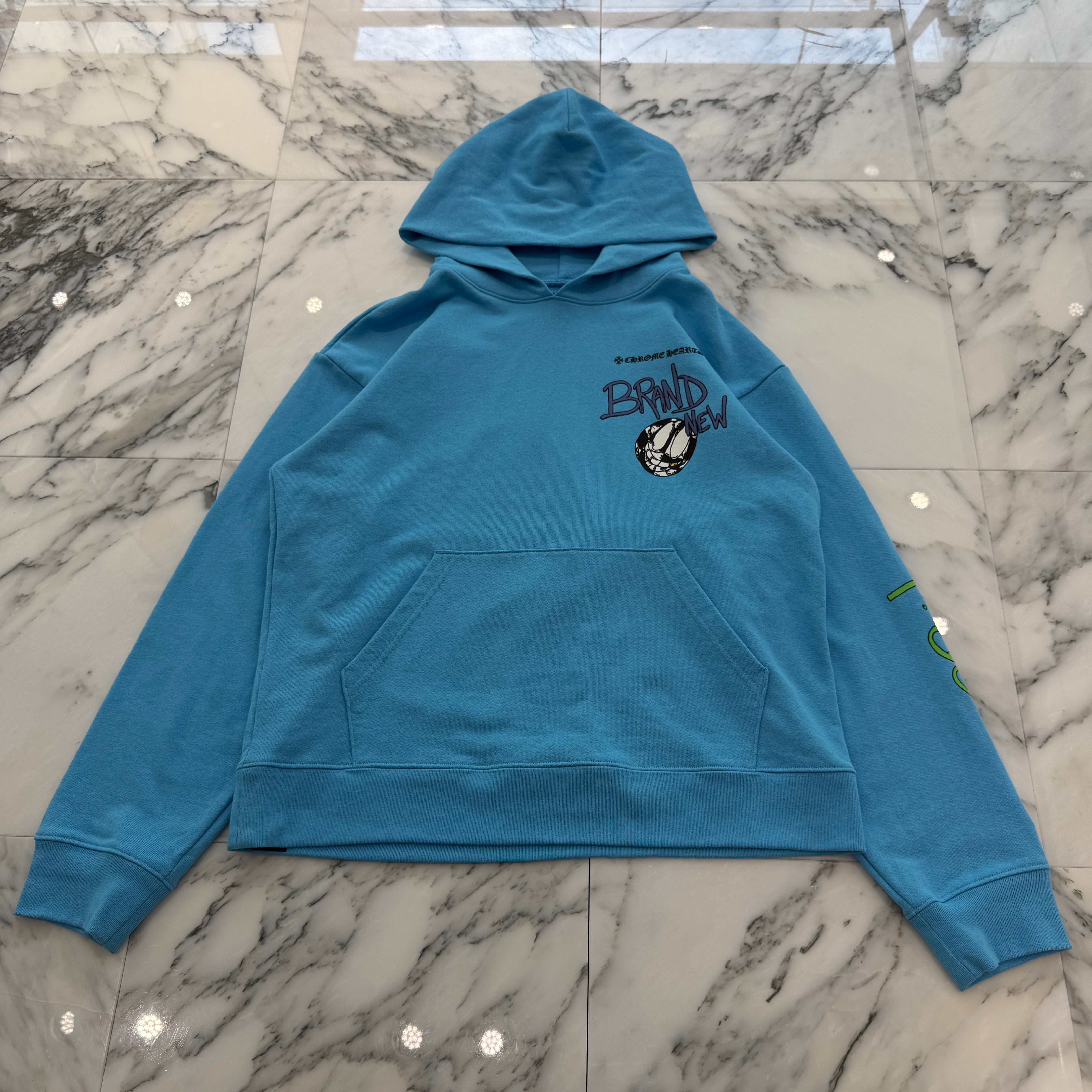 CHROME HEARTS × MATTY BOY 2024SS BRAIN NEW Pullover Hoodie Size XL クロムハーツ×マッティボーイ ブレインニュー プルオーバーフーディ サイズXL