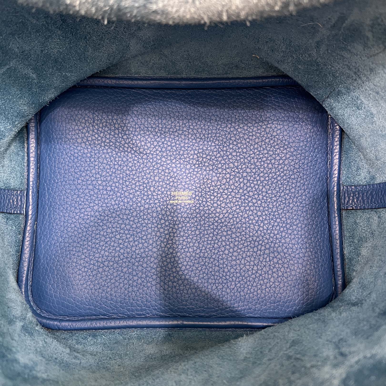 HERMES Picotin Lock MM "Bleu Hydra" Y刻印 エルメス ピコタンロック MM "ブルーイドラ" Y刻印