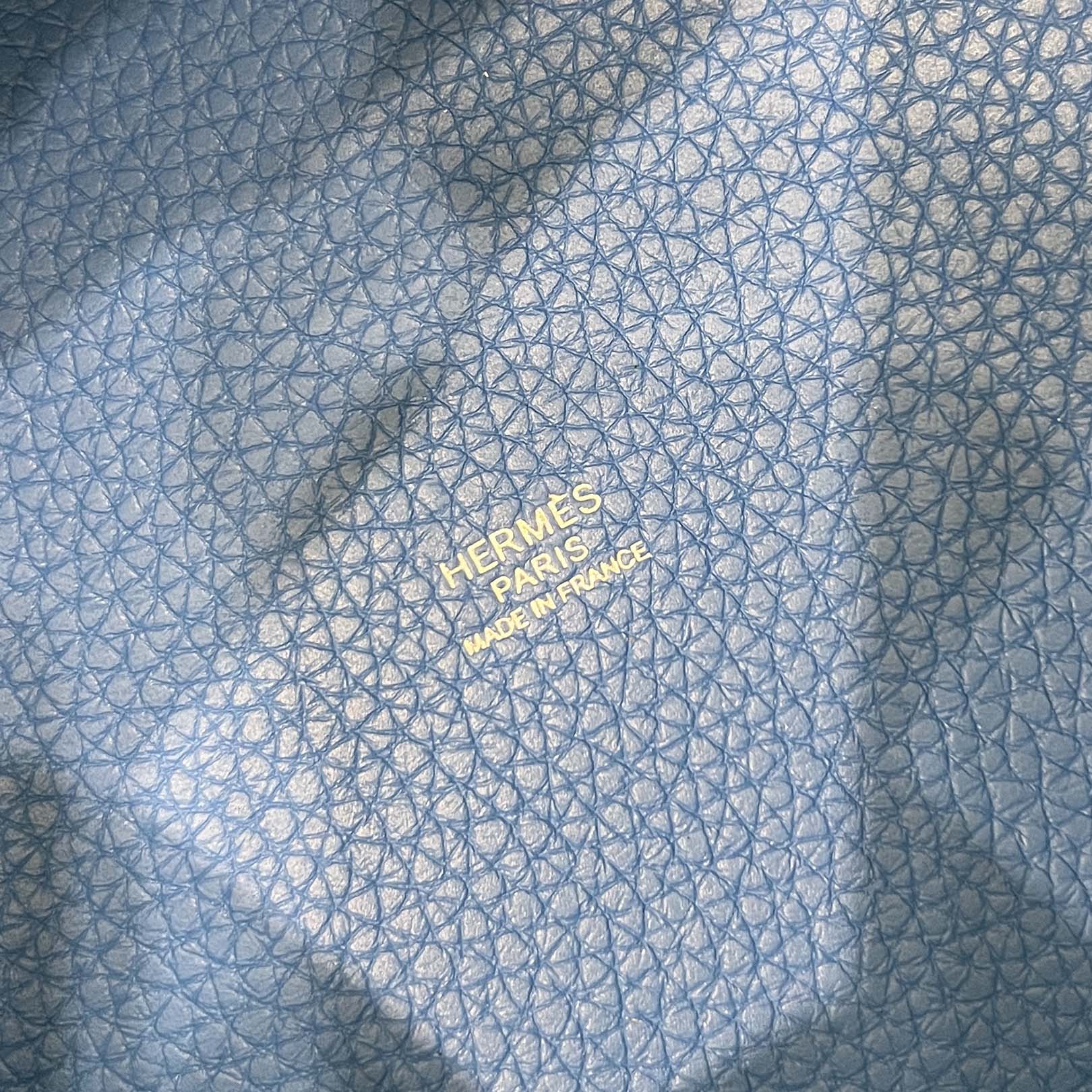 HERMES Picotin Lock MM "Bleu Hydra" Y刻印 エルメス ピコタンロック MM "ブルーイドラ" Y刻印