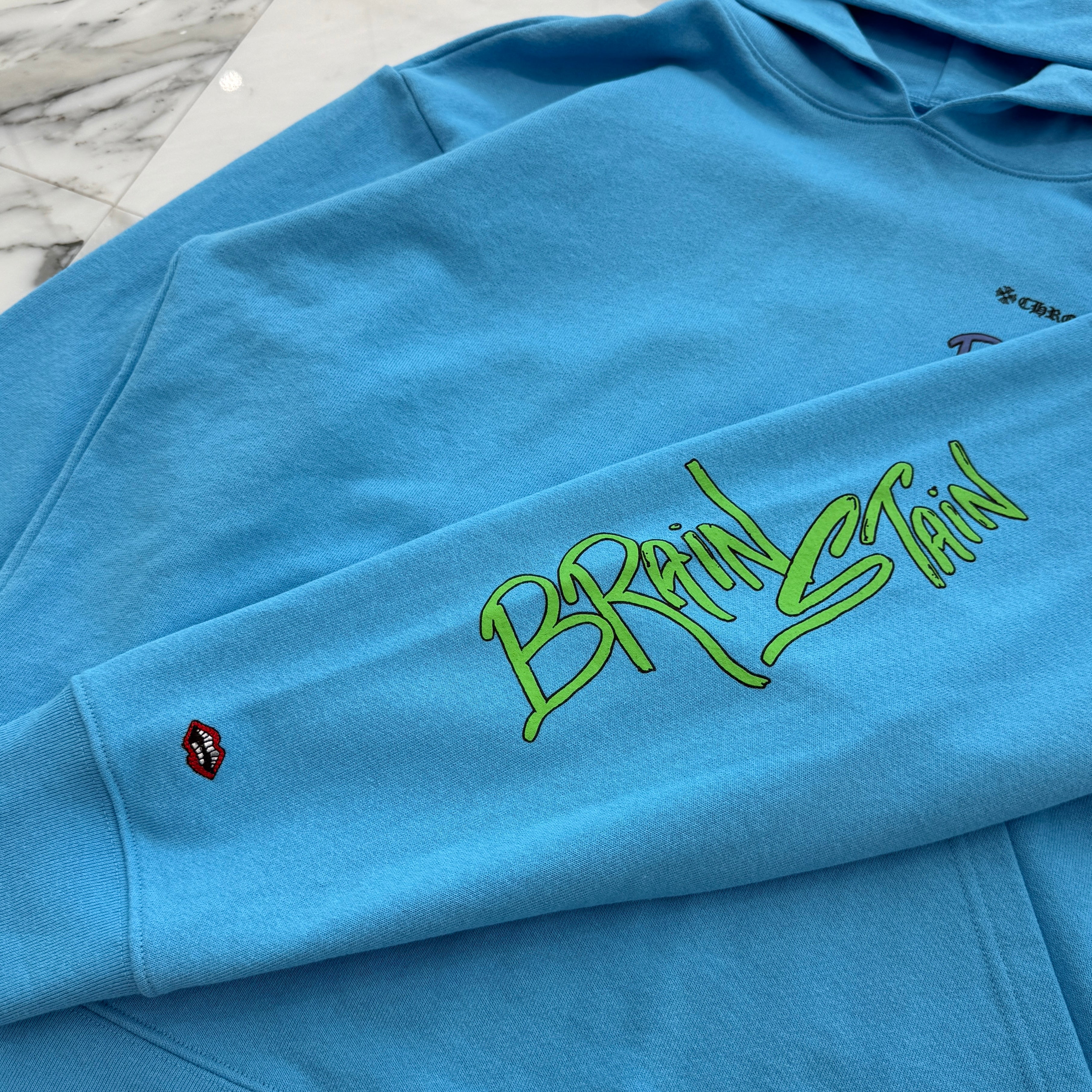 CHROME HEARTS × MATTY BOY 2024SS BRAIN NEW Pullover Hoodie Size XL クロムハーツ×マッティボーイ ブレインニュー プルオーバーフーディ サイズXL