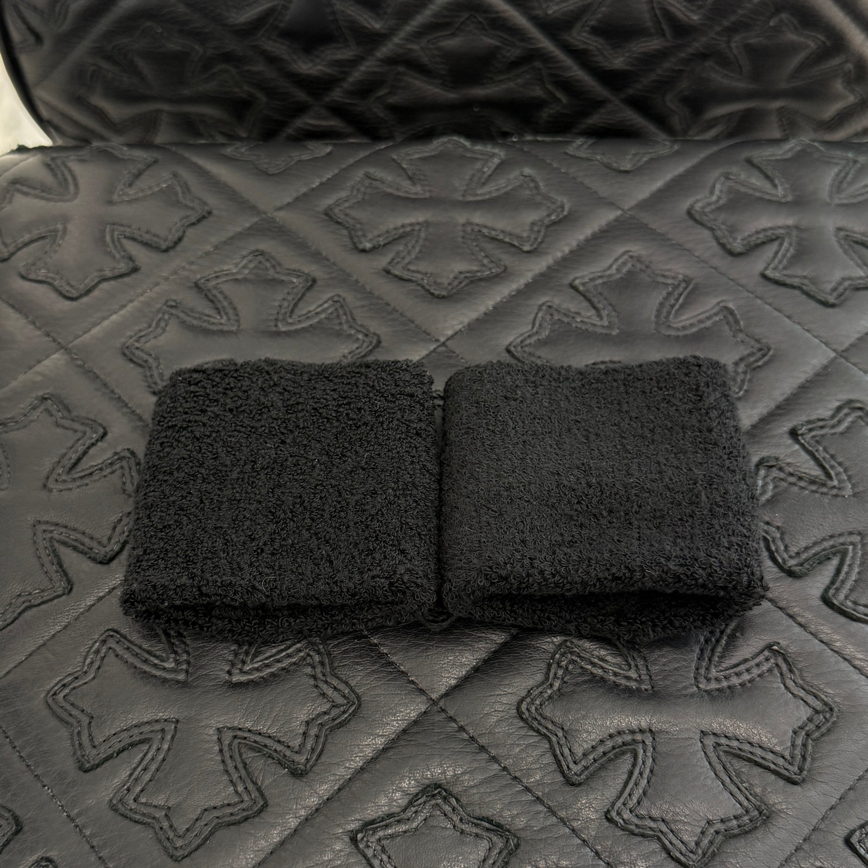 CHROME HEARTS Galaxy Patent Leather Cross Patch Wrist Band ONE SIZE（7cm）クロムハーツ ギャラクシーパテントレザー クロスパッチ リストバンド サイズONE SIZE（7cm）