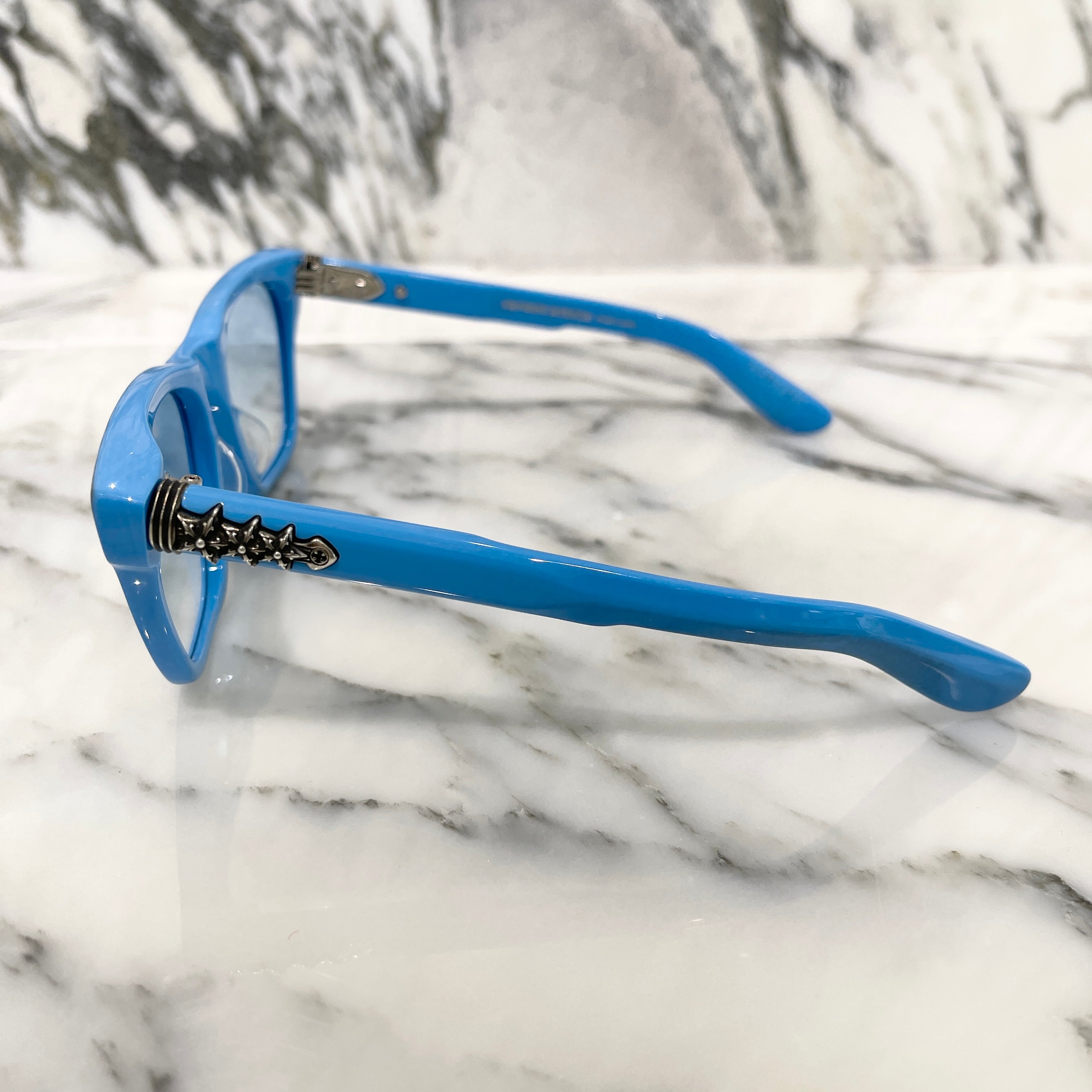 CHROME HEARTS CLITTERATI Sunglasses Size 53口19-442 クロムハーツ クリッテラティ サングラス サイズ53口19-442