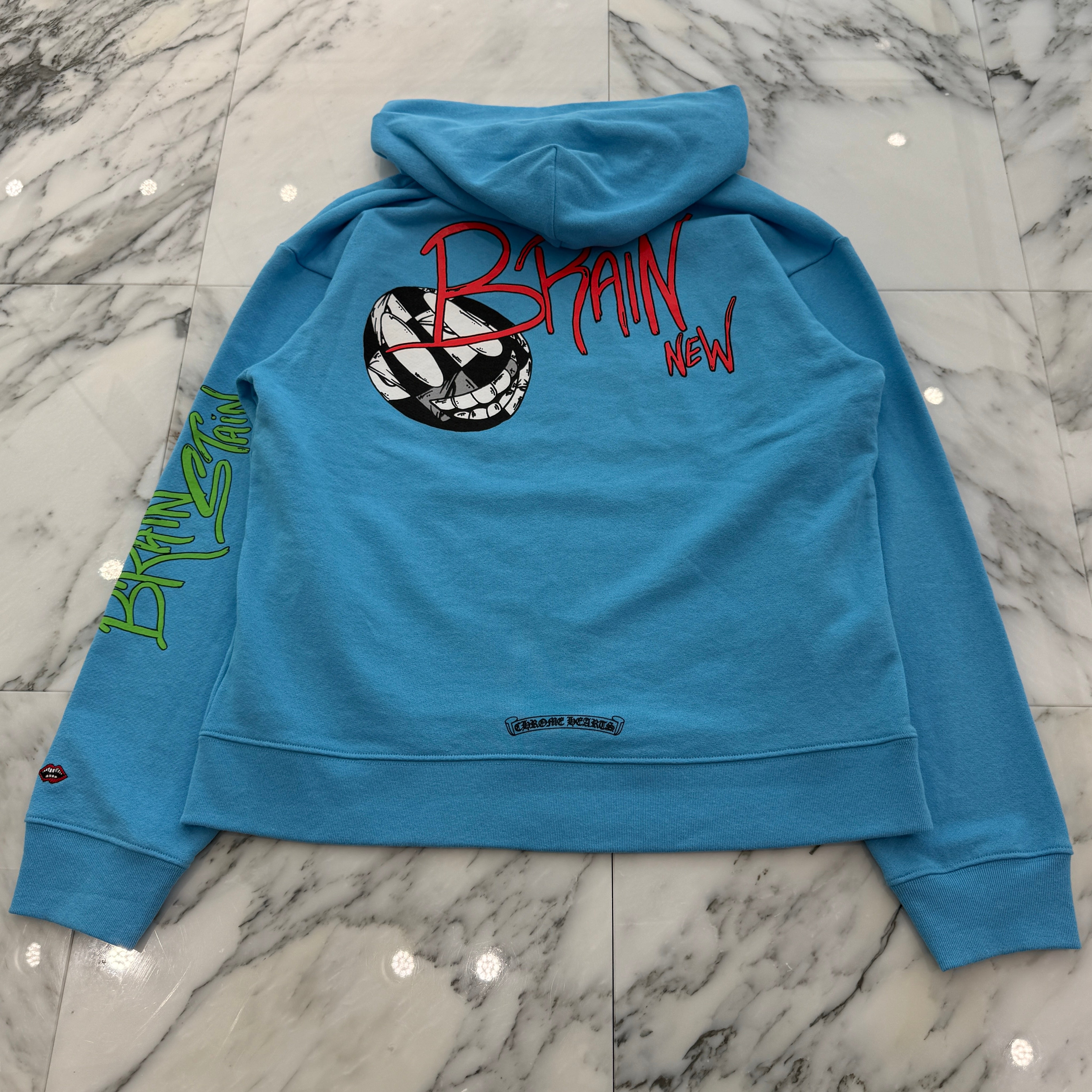 CHROME HEARTS × MATTY BOY 2024SS BRAIN NEW Pullover Hoodie Size XL クロムハーツ×マッティボーイ ブレインニュー プルオーバーフーディ サイズXL