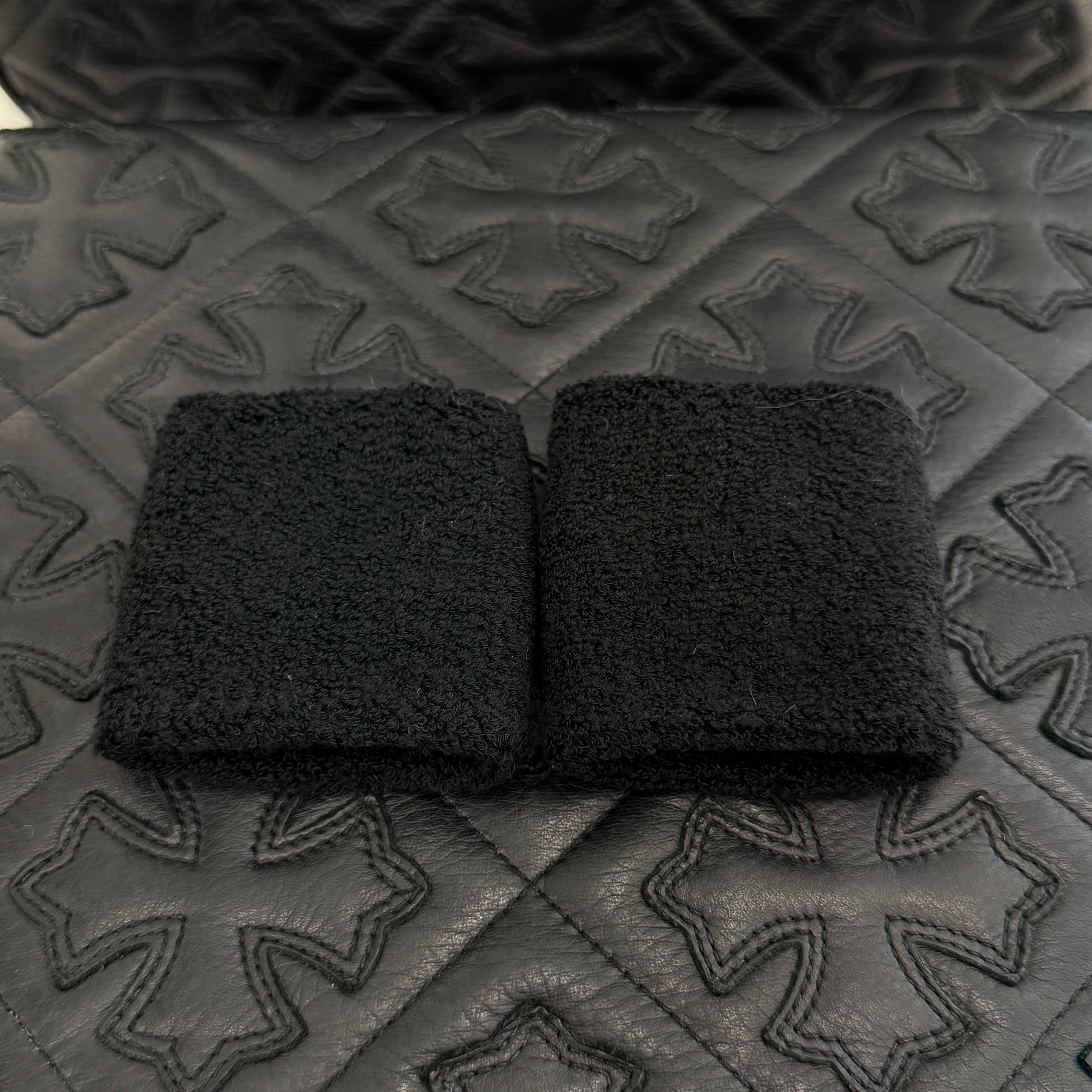 CHROME HEARTS Galaxy Patent Leather Cross Patch Wrist Band Size ONE SIZE（7cm）クロムハーツ ギャラクシーパテントレザー クロスパッチ リストバンド サイズONE SIZE（7cm）