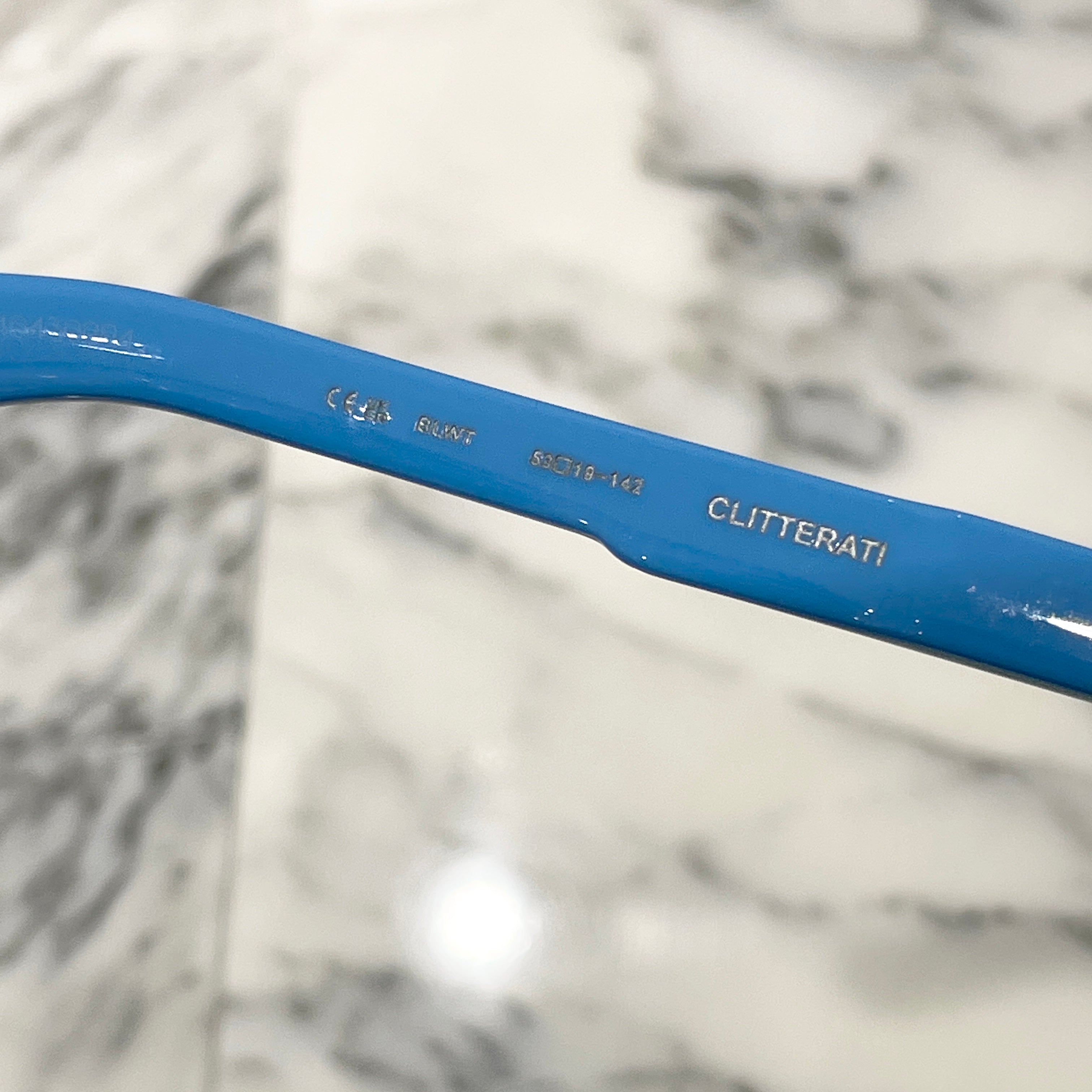 CHROME HEARTS CLITTERATI Sunglasses Size 53口19-442 クロムハーツ クリッテラティ サングラス サイズ53口19-442