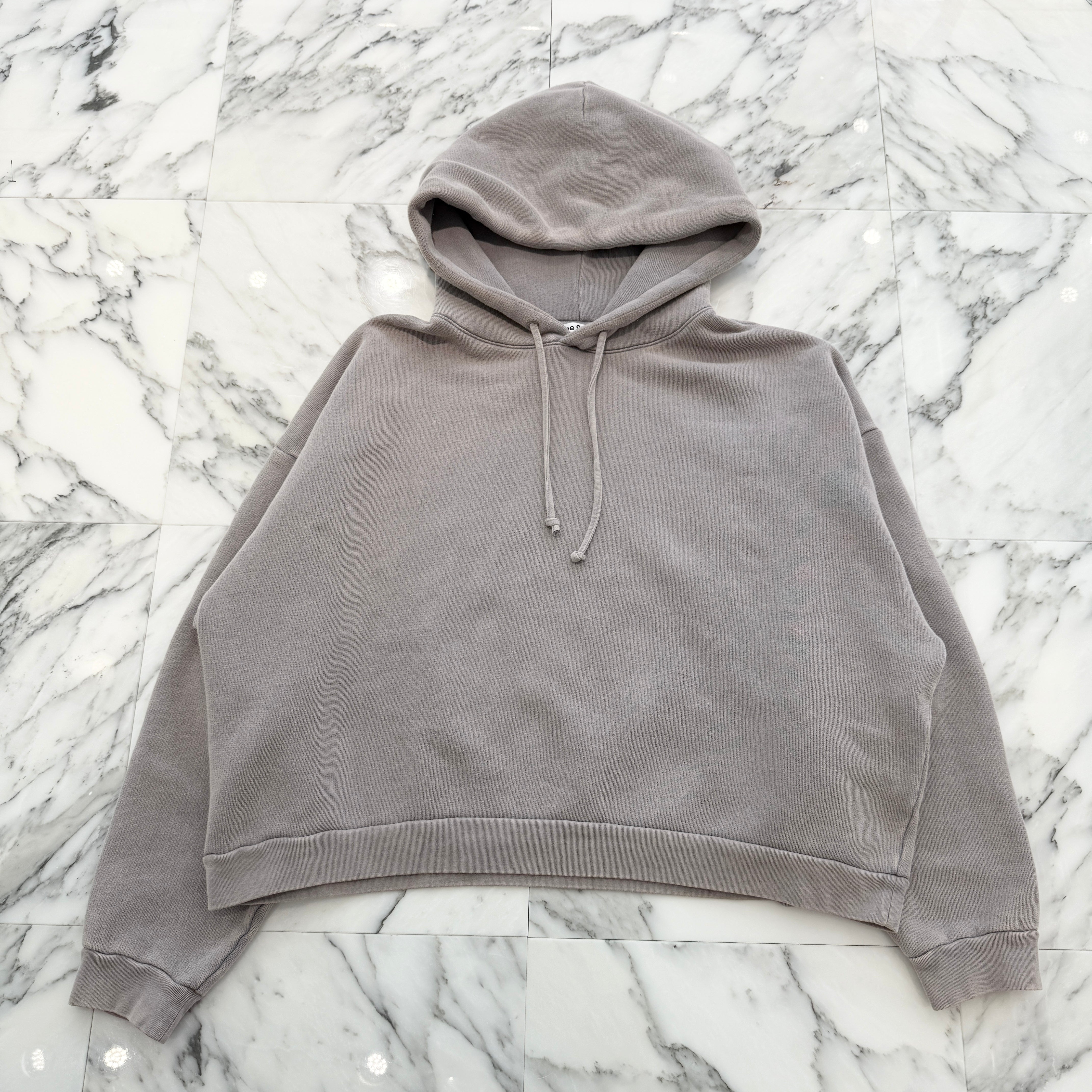 Acne Studios 2025SS Back Logo Patch Hooded SweatShirt FN-UX-SWEA000019 Size L アクネストゥディオズ バックロゴパッチ フーデッド スウェットシャツ サイズL