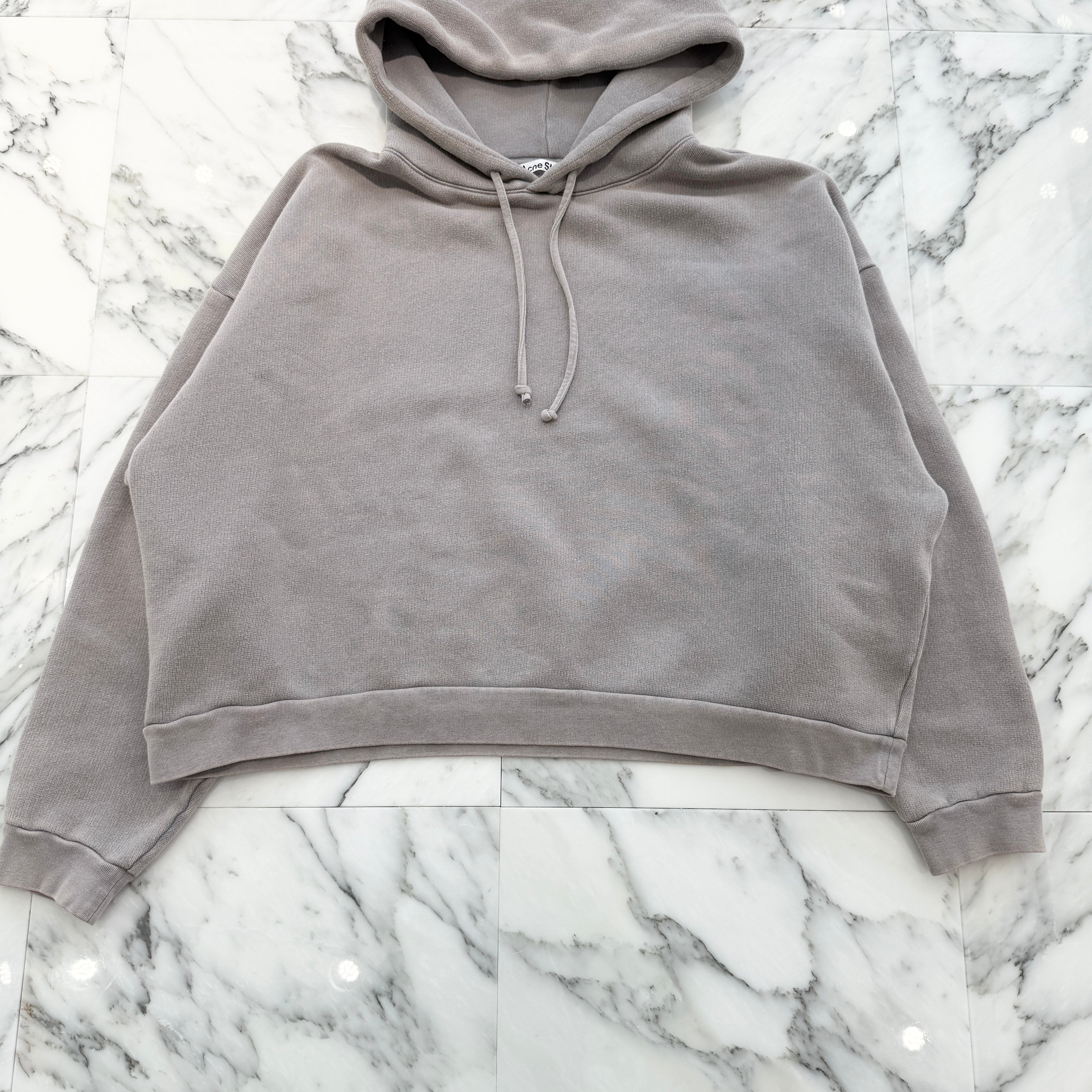 Acne Studios 2025SS Back Logo Patch Hooded SweatShirt FN-UX-SWEA000019 Size L アクネストゥディオズ バックロゴパッチ フーデッド スウェットシャツ サイズL