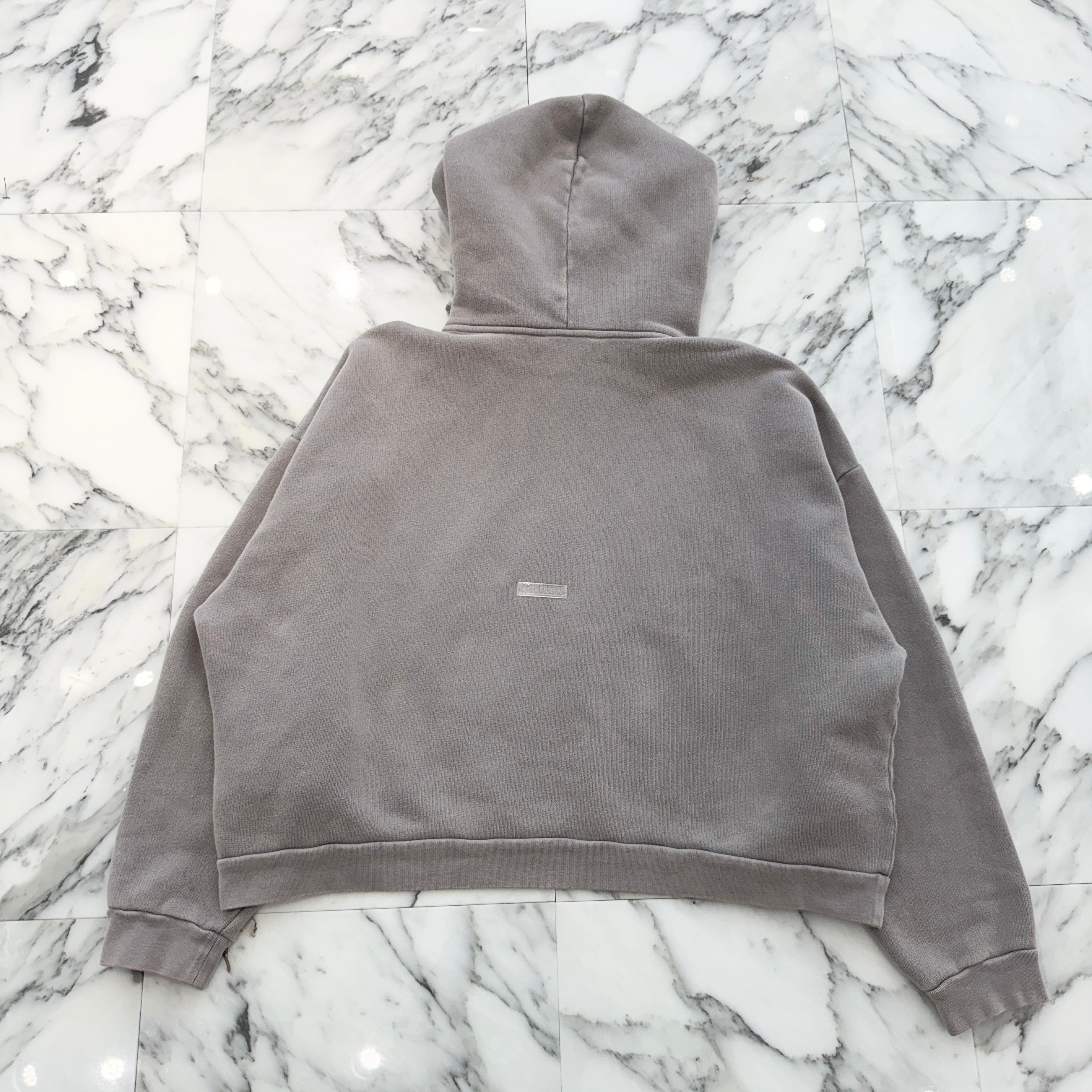 Acne Studios 2025SS Back Logo Patch Hooded SweatShirt FN-UX-SWEA000019 Size L アクネストゥディオズ バックロゴパッチ フーデッド スウェットシャツ サイズL