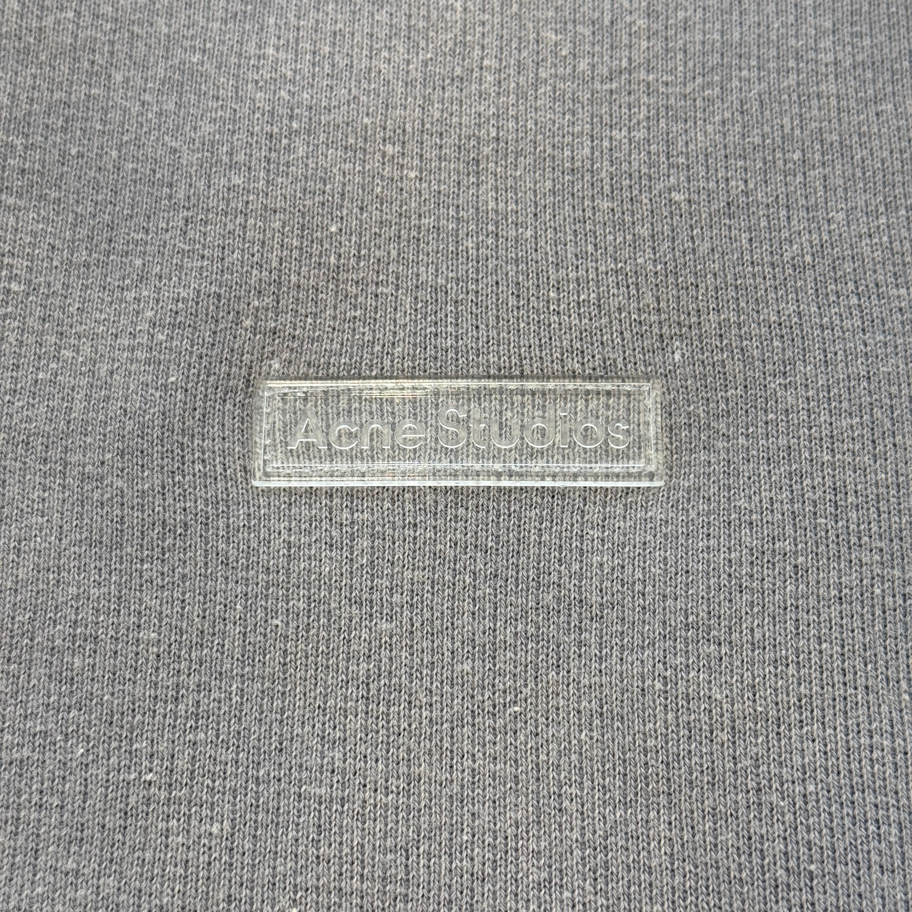 Acne Studios 2025SS Back Logo Patch Hooded SweatShirt FN-UX-SWEA000019 Size L アクネストゥディオズ バックロゴパッチ フーデッド スウェットシャツ サイズL