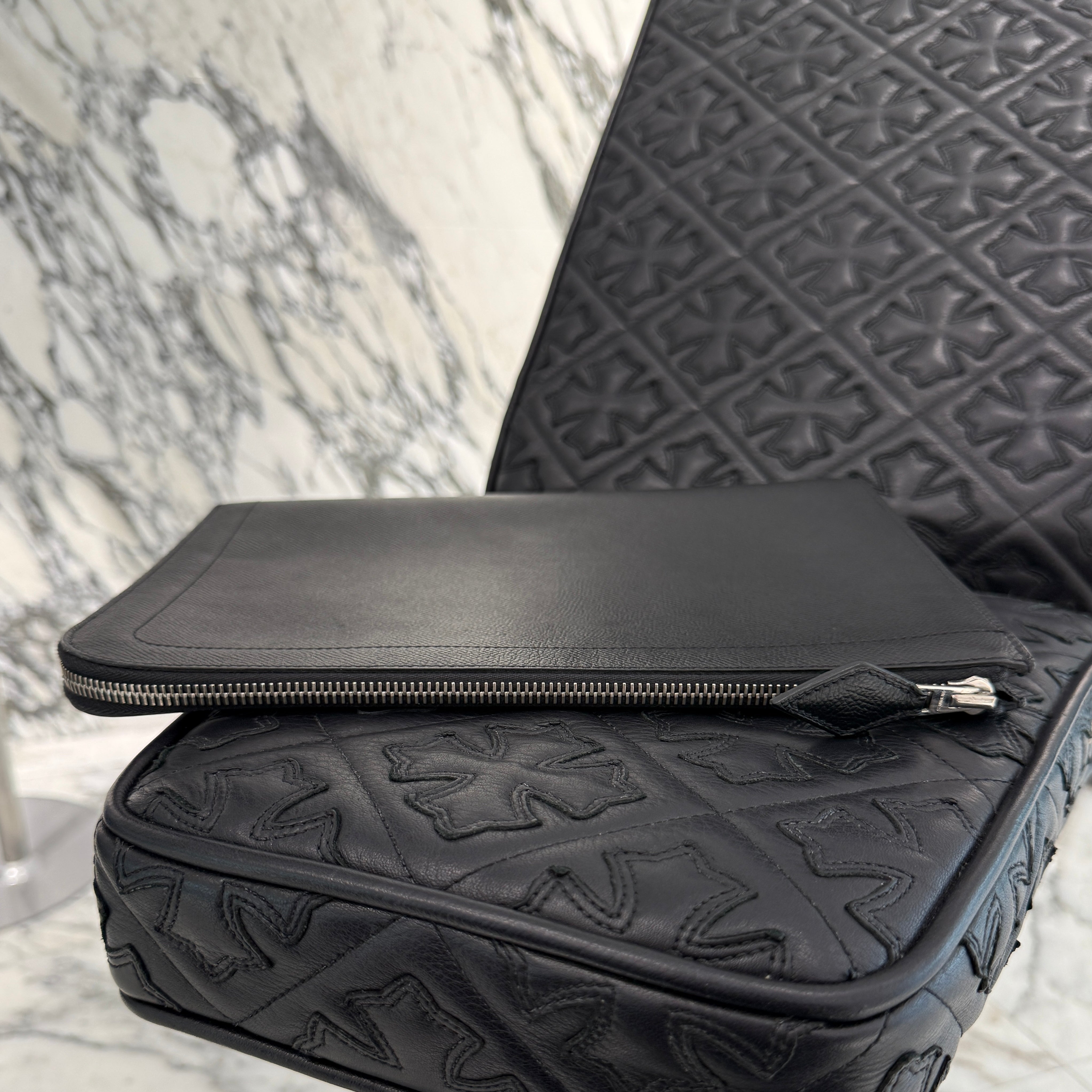 HERMES Zip Tablet Leather Clutch Bag Y刻印 エルメス ジップタブレット クラッチバック Y刻印