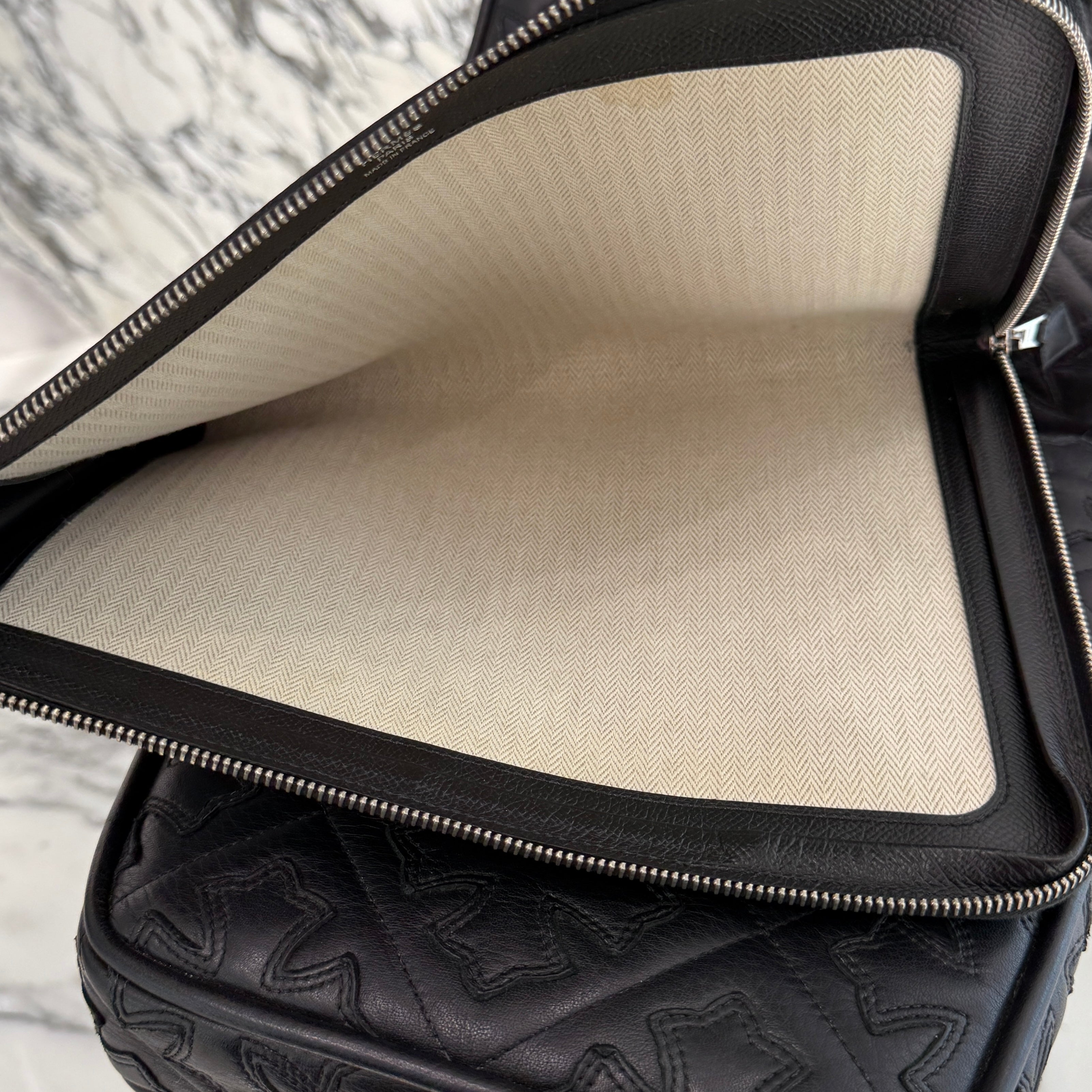 HERMES Zip Tablet Leather Clutch Bag Y刻印 エルメス ジップタブレット クラッチバック Y刻印